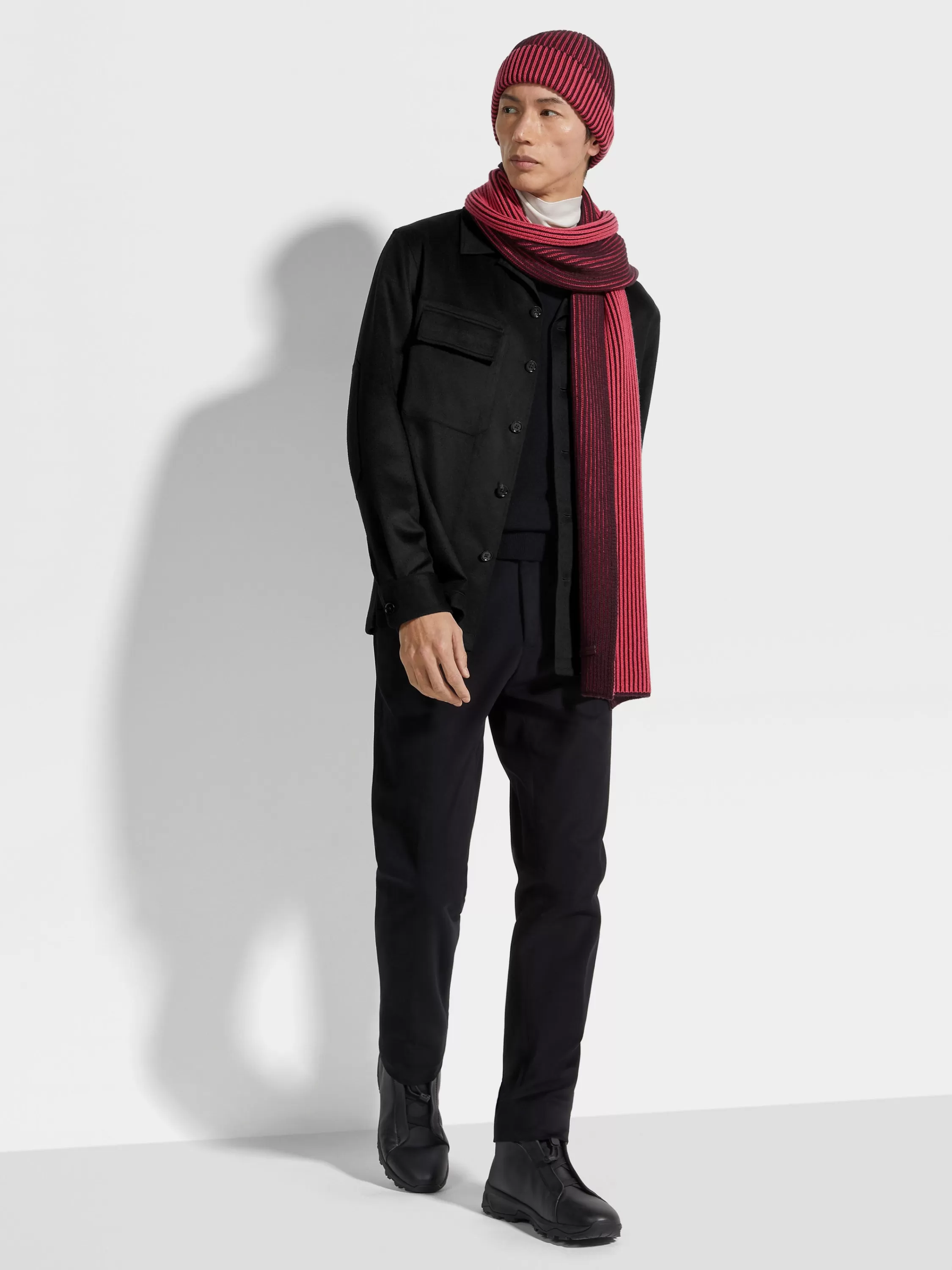 Store Alba Hemdjacke aus Oasi Cashmere in Overshirts Und Chore-jacken