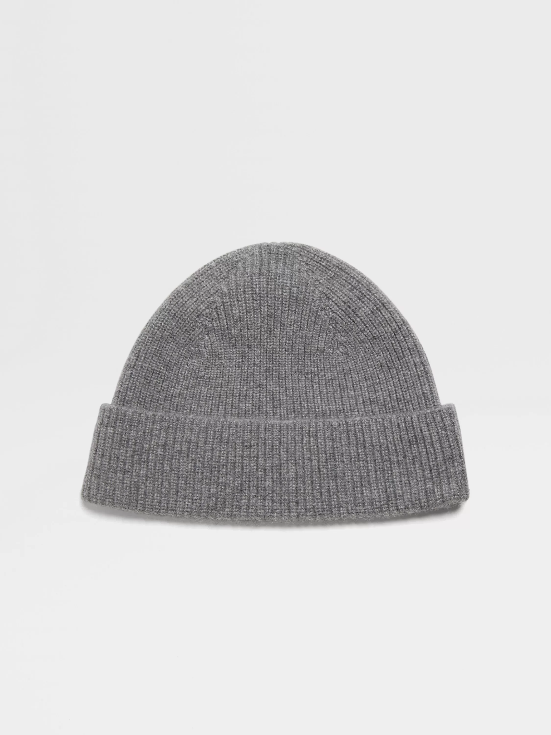 Hot Beanie aus Oasi Cashmere in meliertem Grau Handschuhe, Schals Und Hüte