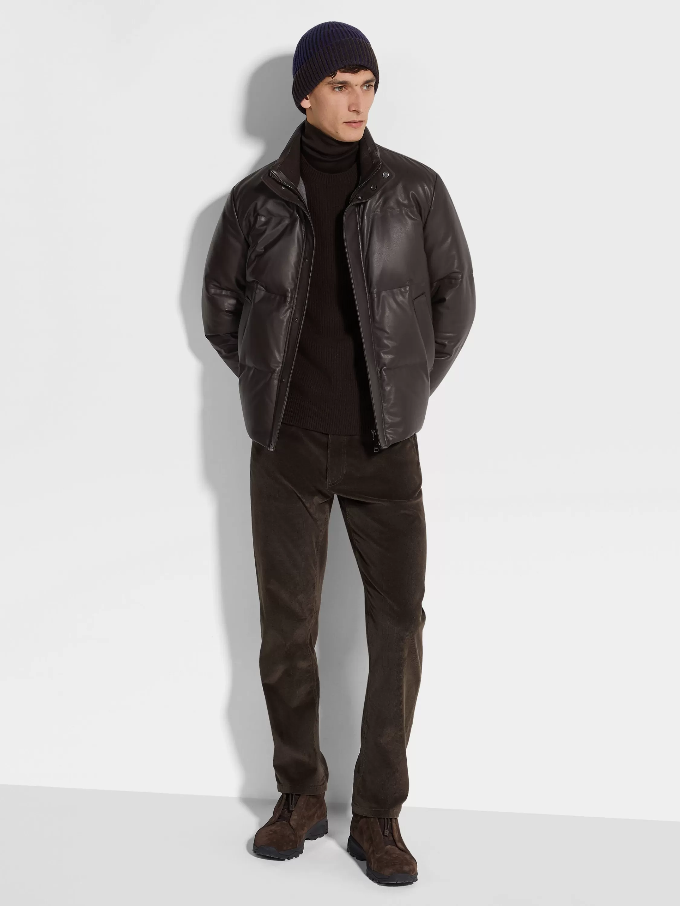 Outlet Blouson aus Nappaleder Jacken Und Mäntel