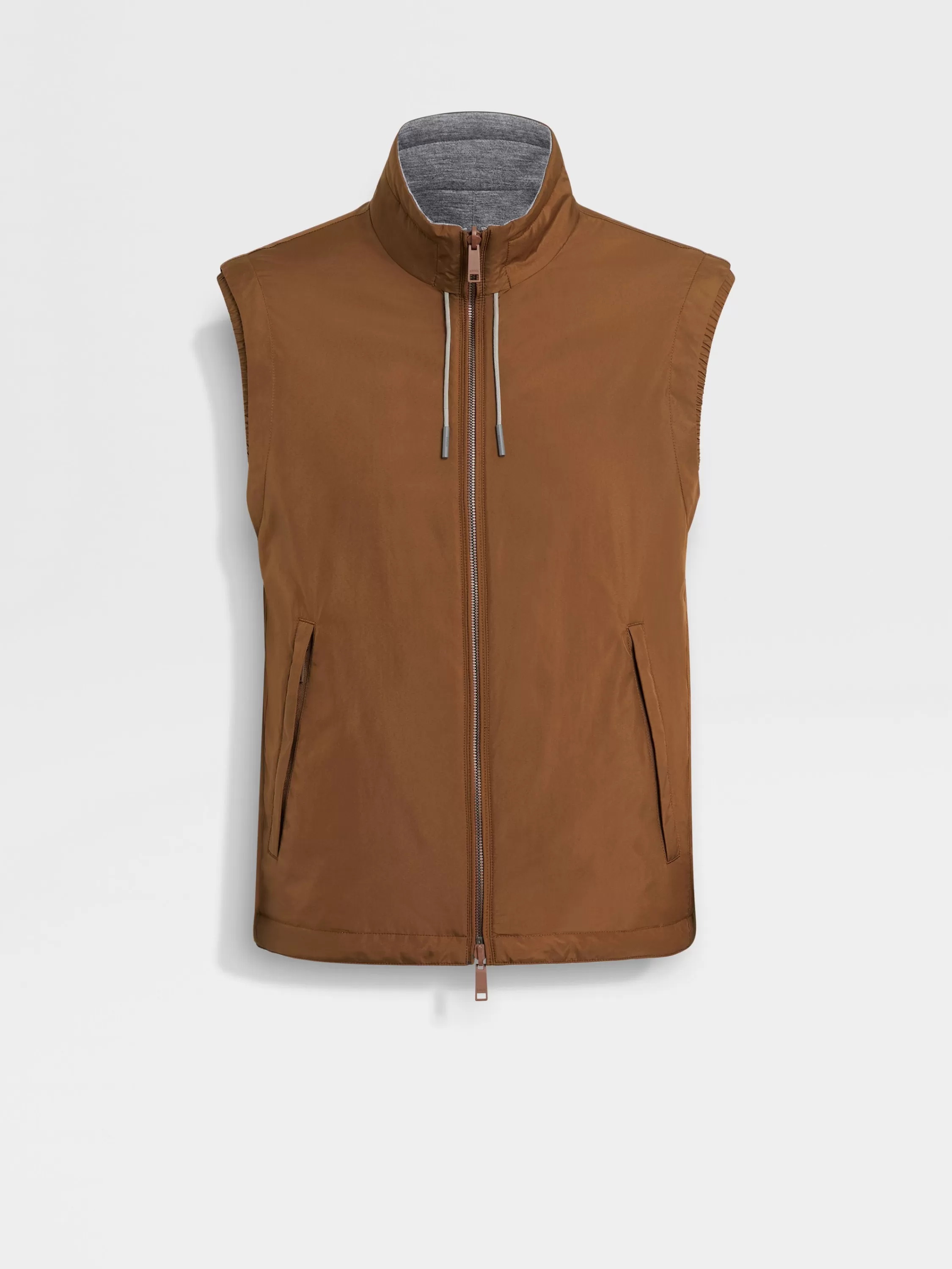Sale Brezza Wendbare Weste aus Mikrofaser Jacken Und Mäntel