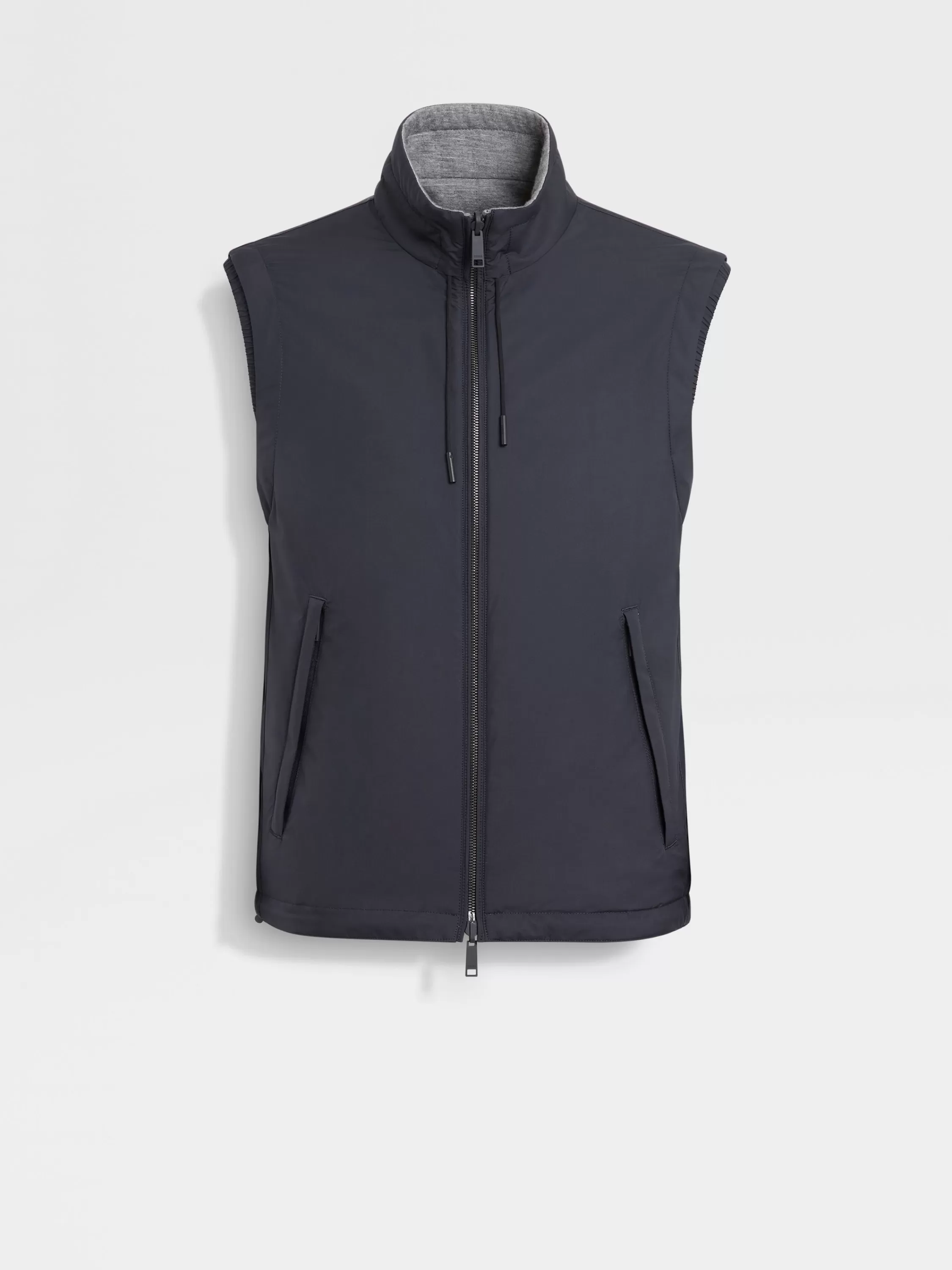 Discount Brezza Wendbare Weste aus Mikrofaser Jacken Und Mäntel