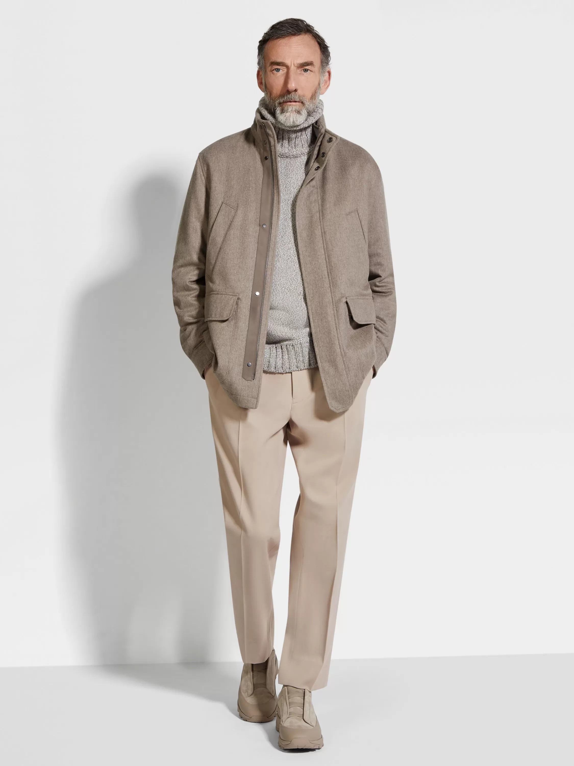 Store Car Coat aus Oasi Cashmere Elements Jacken Und Mäntel