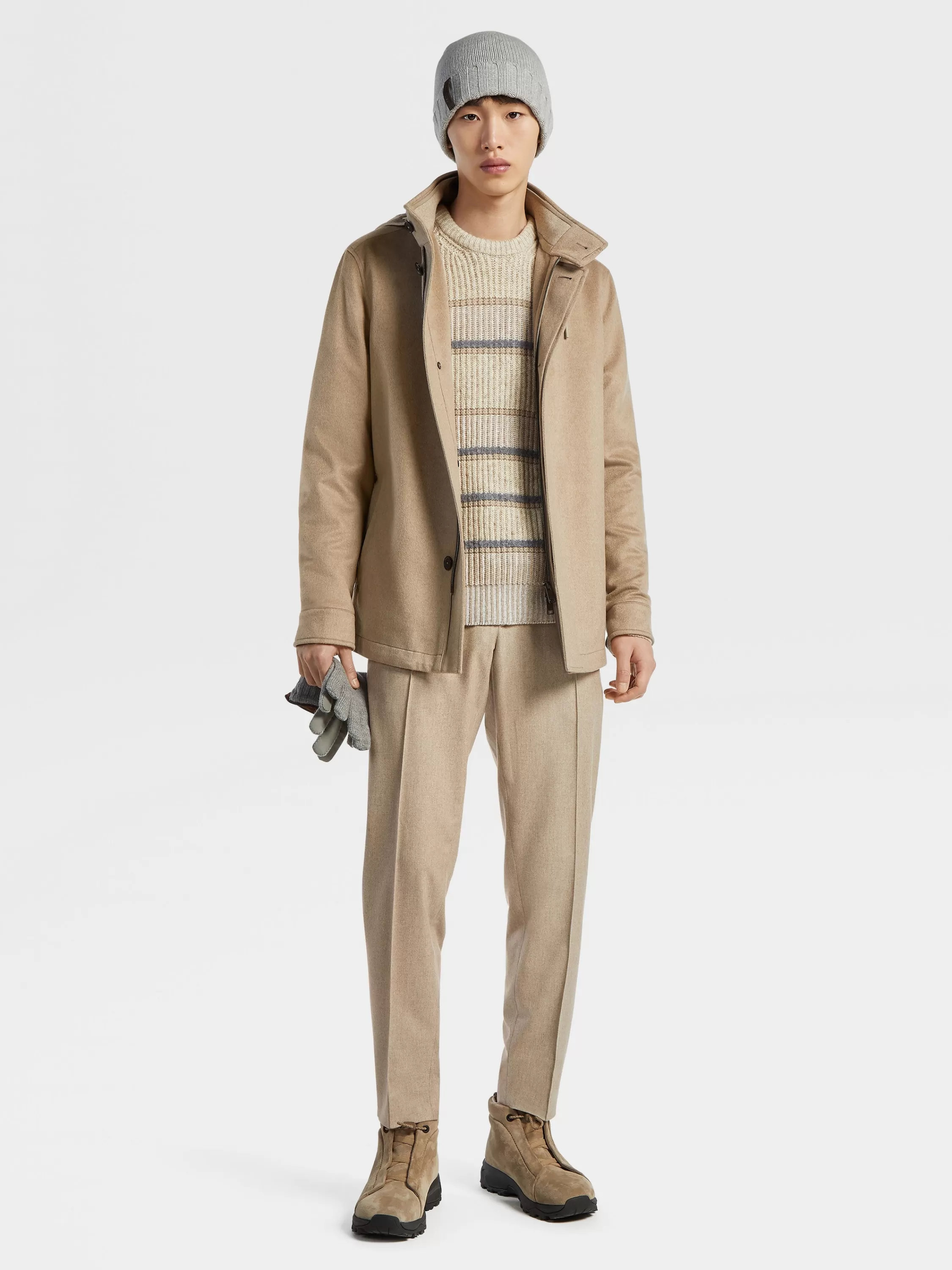 New Cima Kapuzenjacke aus Oasi Cashmere Elements Jacken Und Mäntel