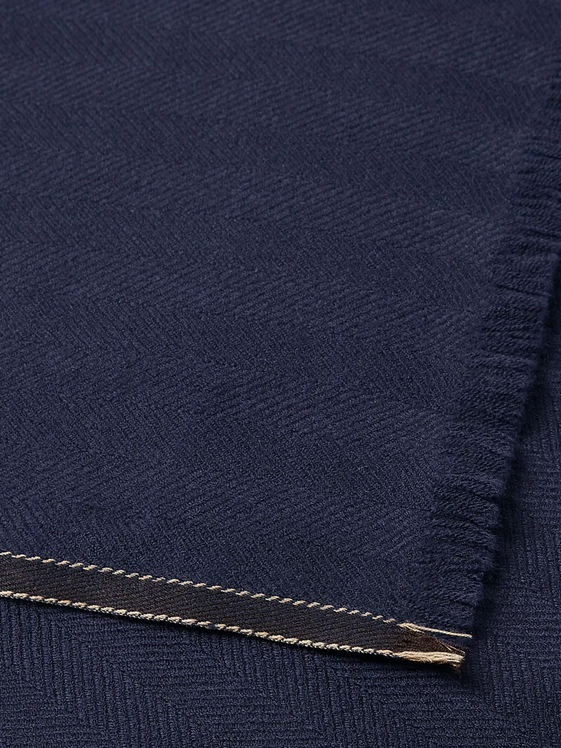Outlet Dark Blue 12milmil12 Wool Scarf Handschuhe, Schals Und Hüte
