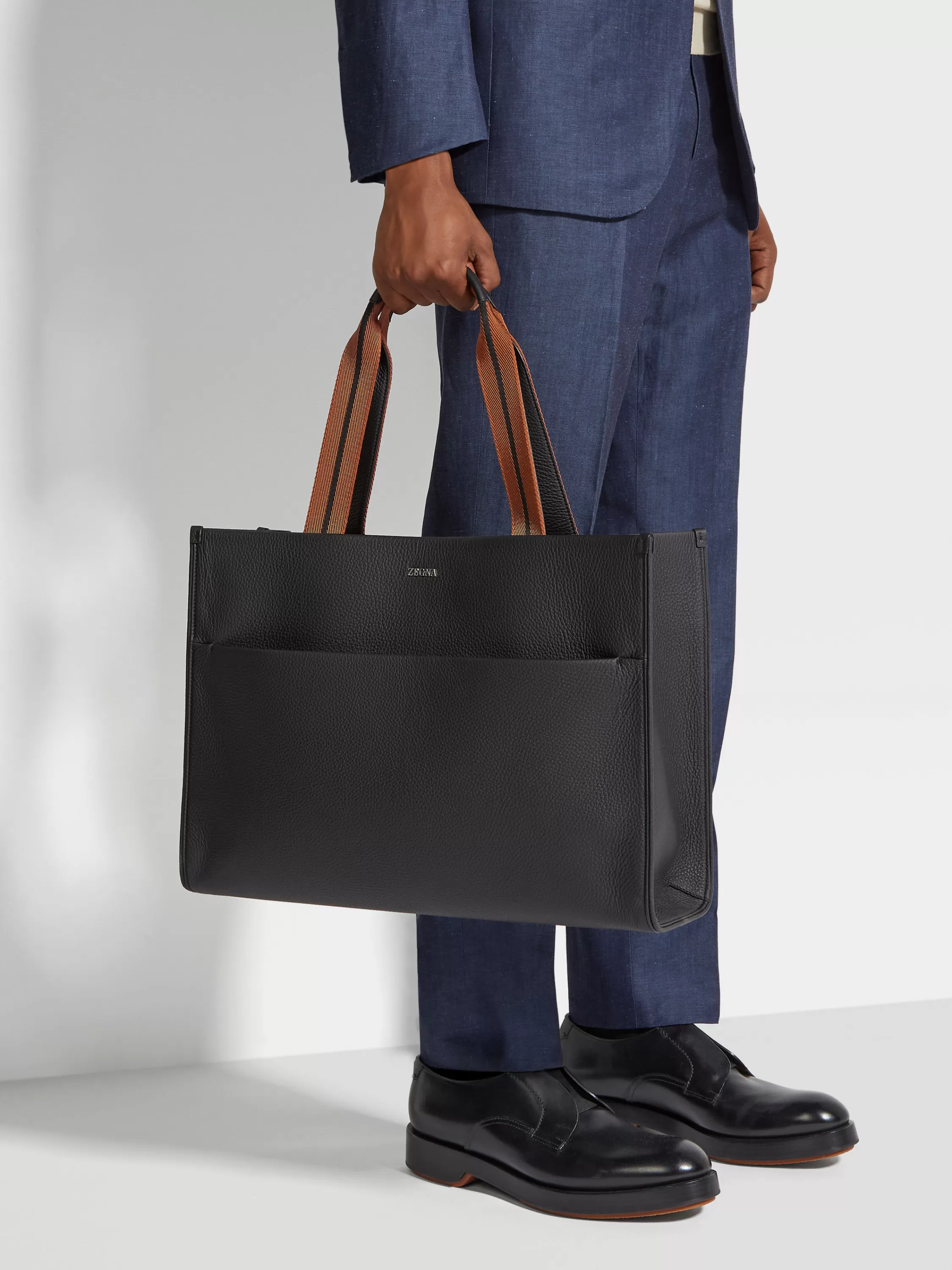 Outlet E/W Tote Bag aus Hirschleder in Taschen Und Portemonnaies