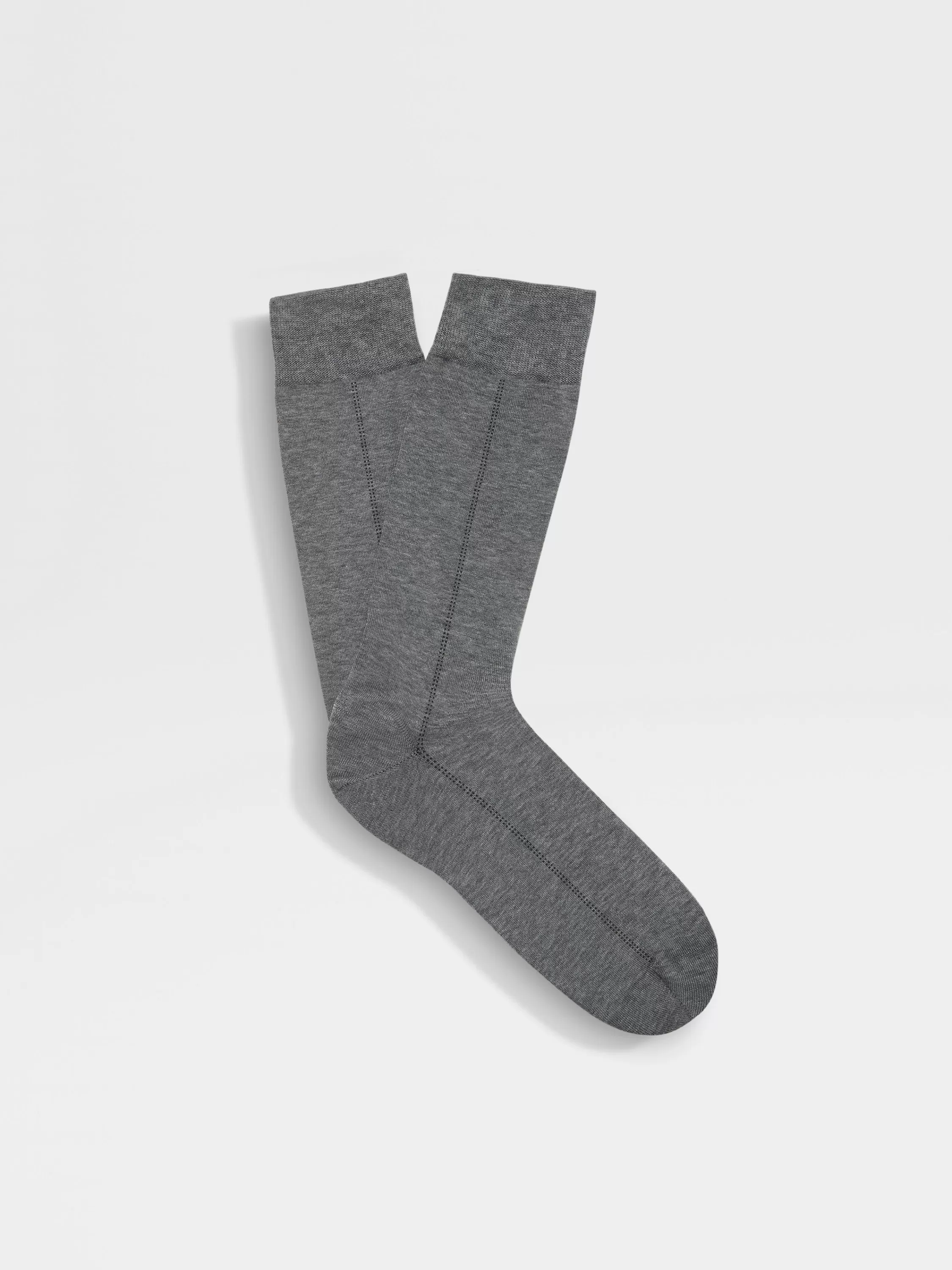 Sale Füßlinge aus Baumwollmischung in meliertem Grau Unterwäsche Und Socken | Unterwäsche Und Socken