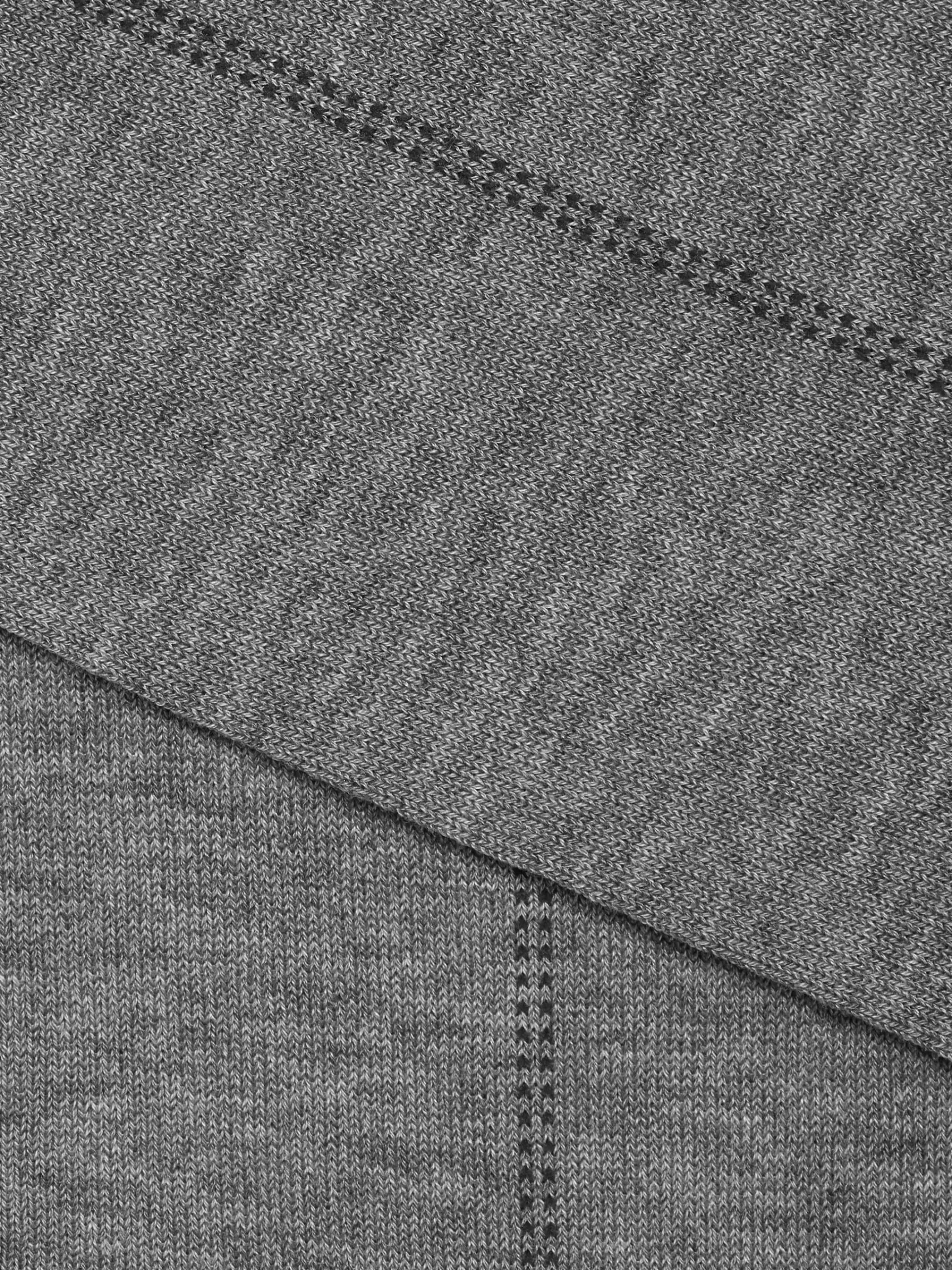 Sale Füßlinge aus Baumwollmischung in meliertem Grau Unterwäsche Und Socken | Unterwäsche Und Socken