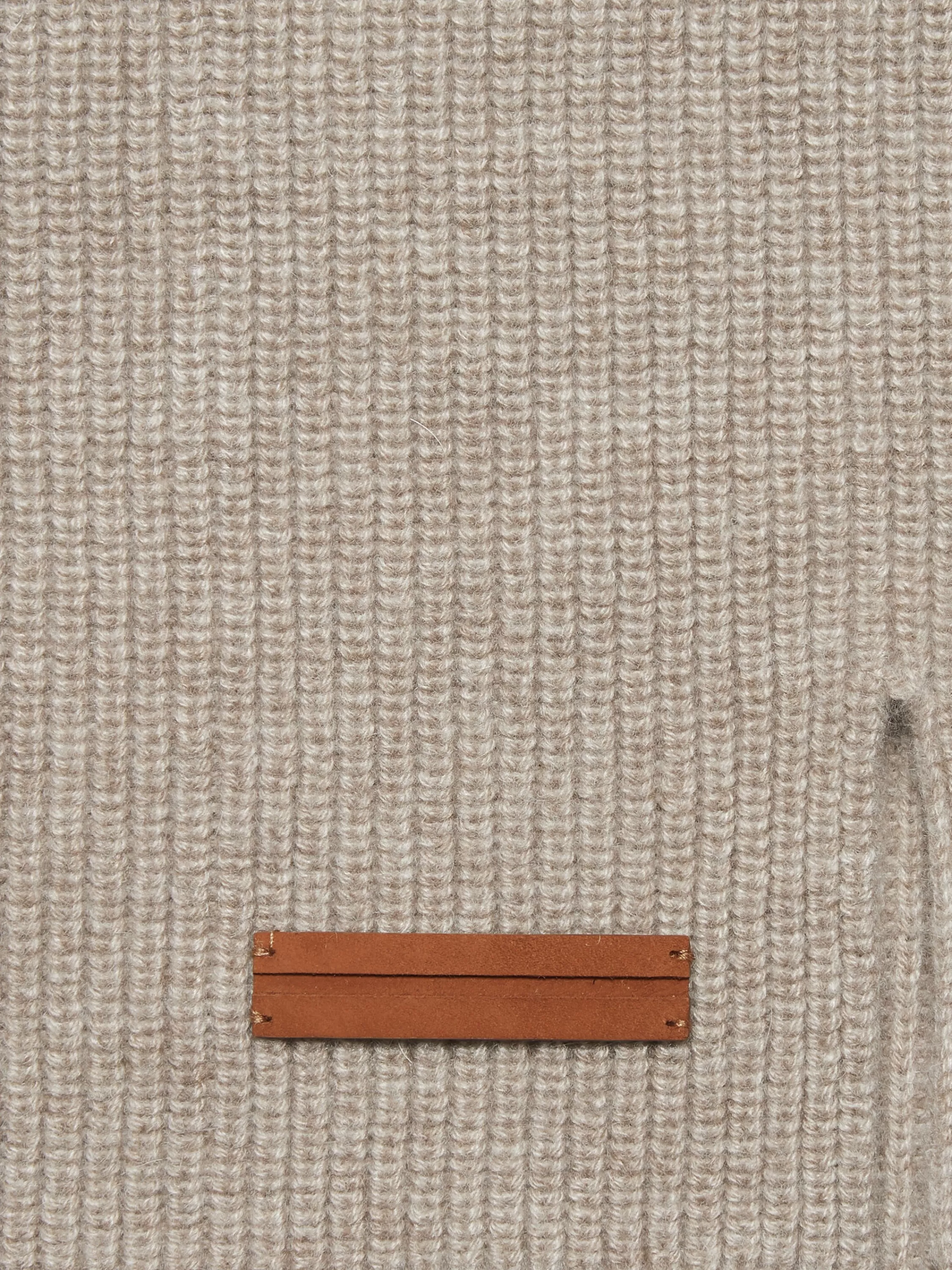 Store Halswärmer aus Oasi Cashmere in hellem Taupe Handschuhe, Schals Und Hüte