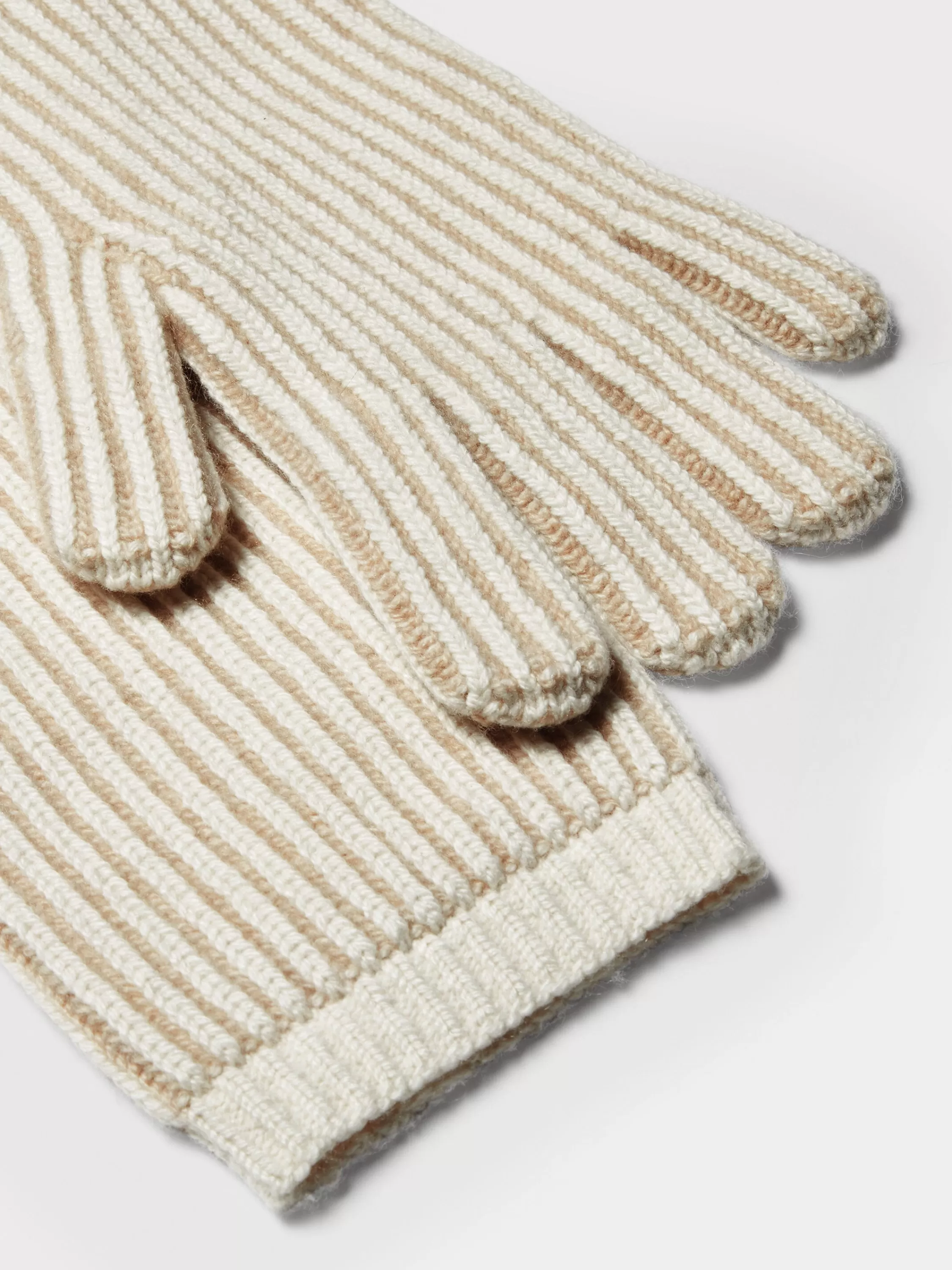 Cheap Handschuhe aus Oasi Cashmere in hellem Taupe Handschuhe, Schals Und Hüte