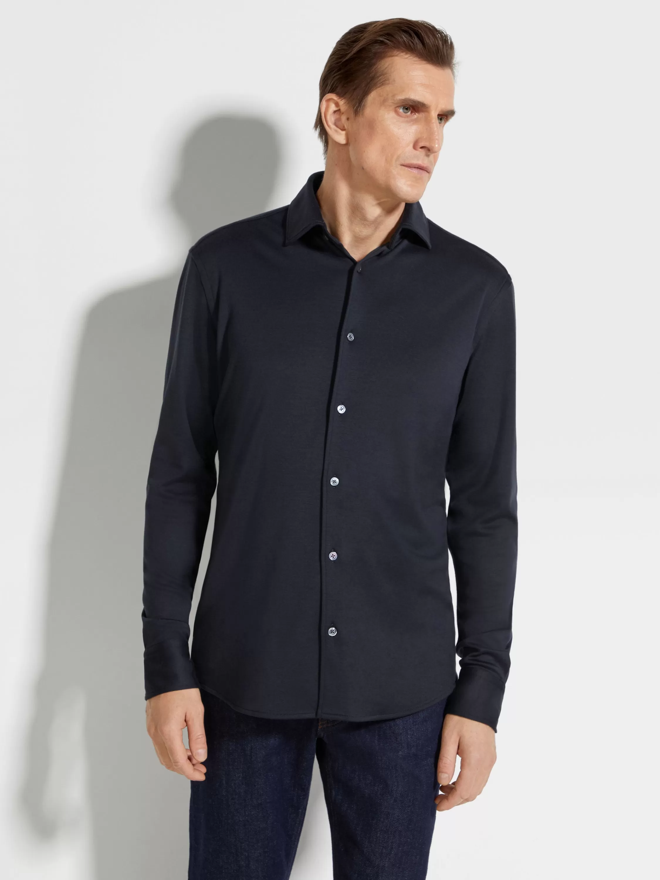 Shop Hemd aus Kaschmir und Seide Hemden