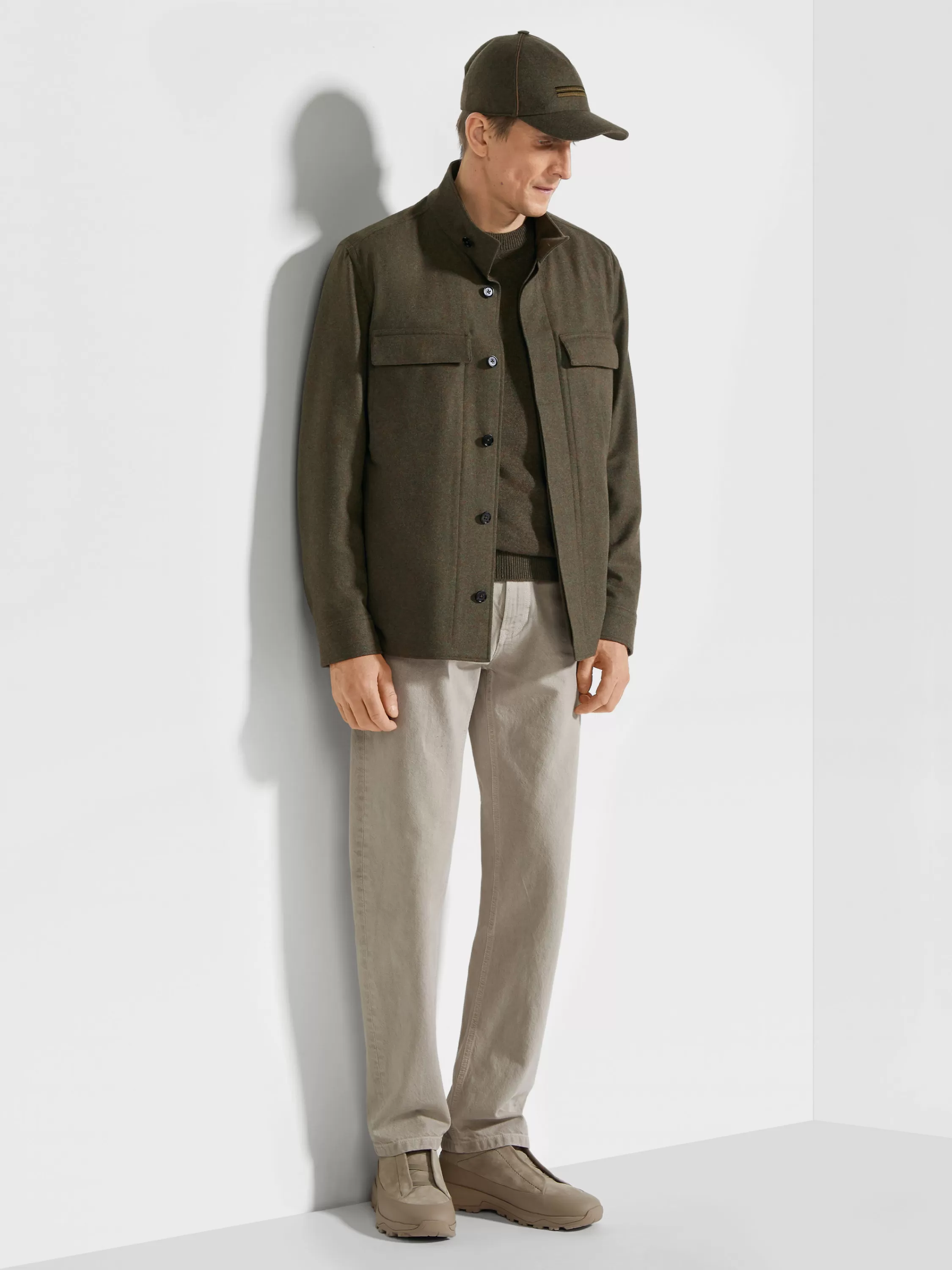 Hot Hemdjacke aus Oasi Cashmere Overshirts Und Chore-jacken