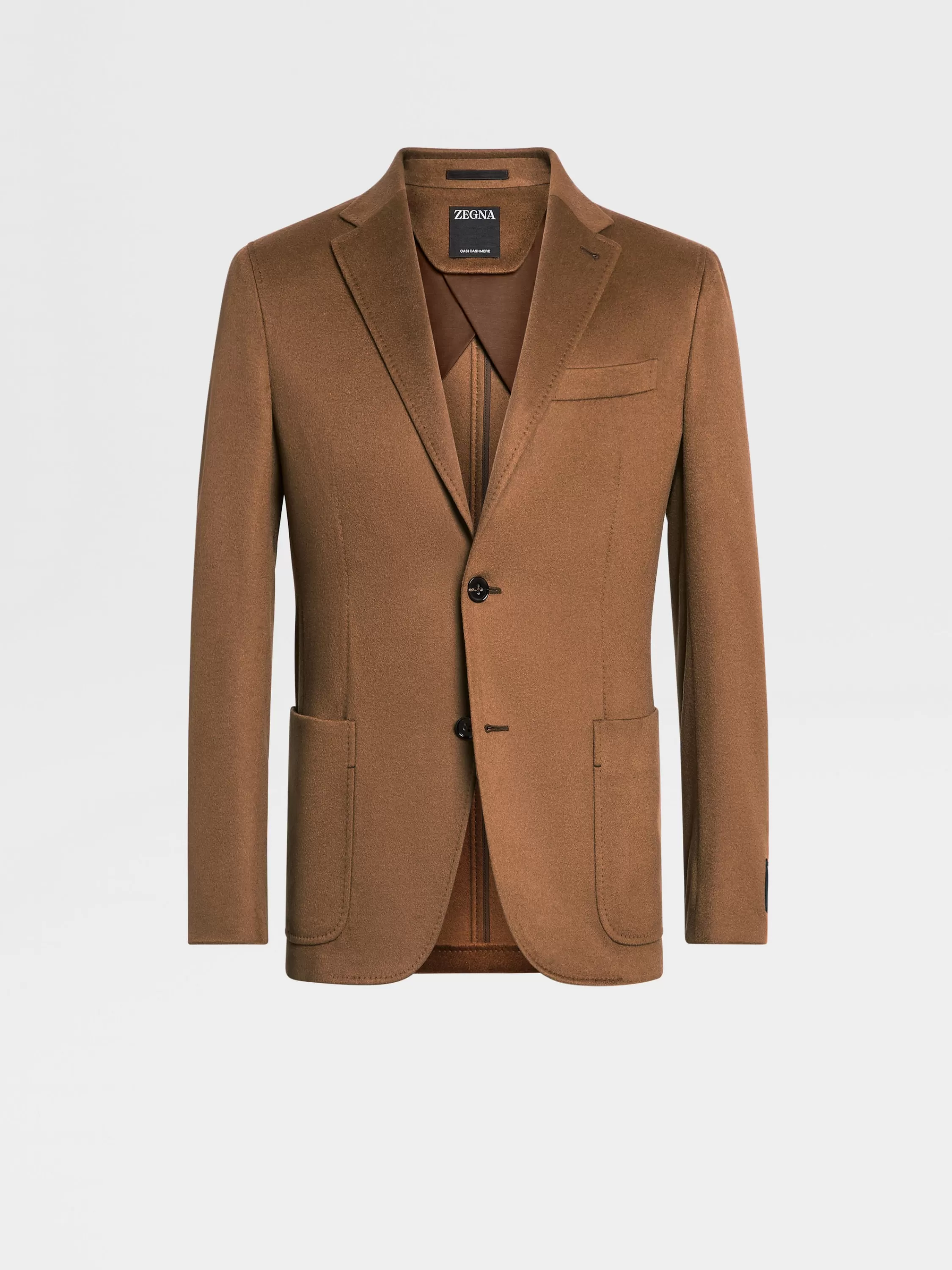 Cheap Hemdjacke aus Oasi Cashmere in Dunklem Foliage Jacketts