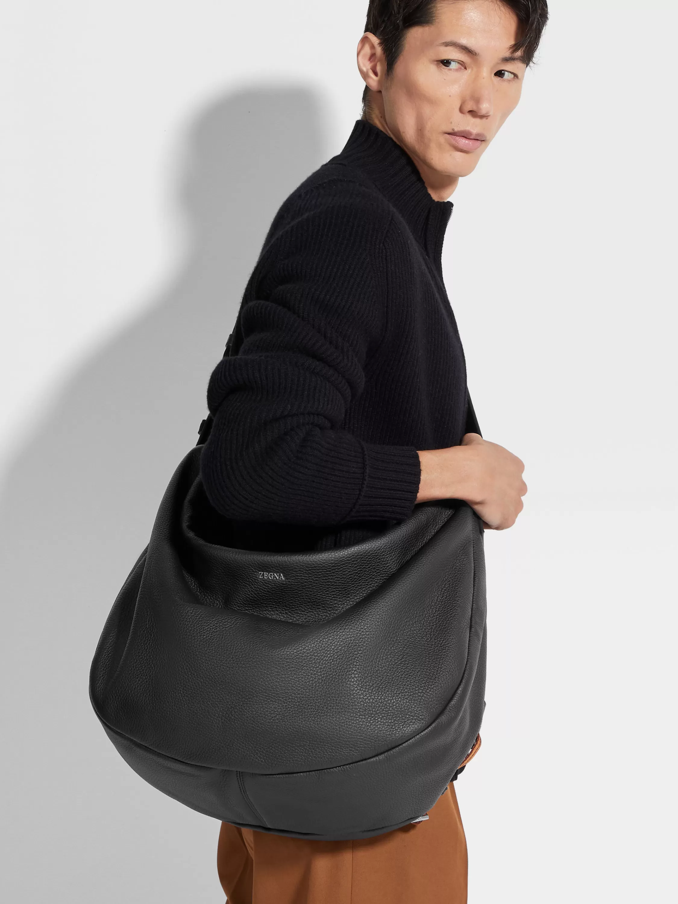 Store Hobo Panorama Tasche aus Hirschleder in Taschen Und Portemonnaies
