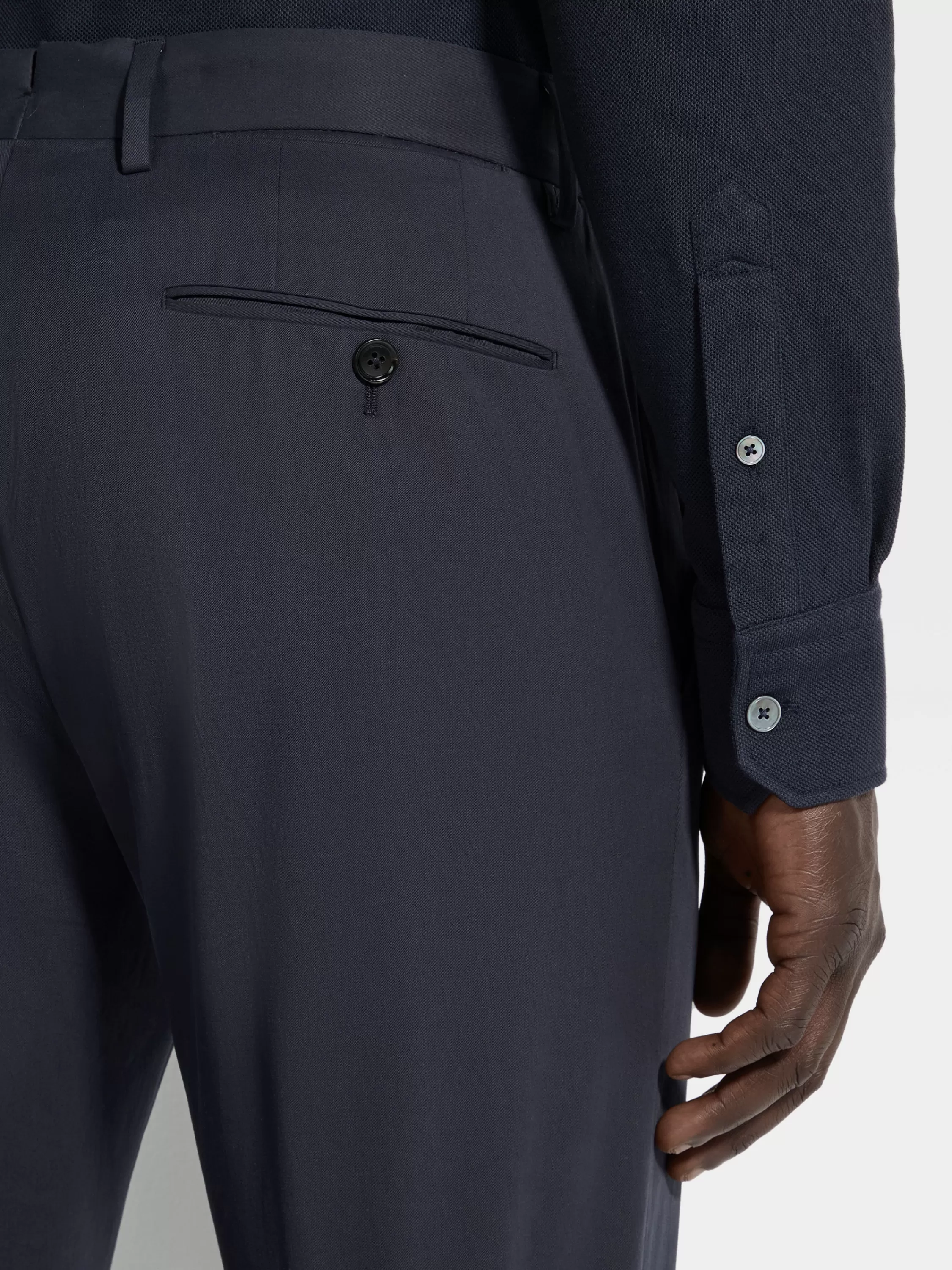 Outlet Hose aus Stretch-Baumwolle in Hosen