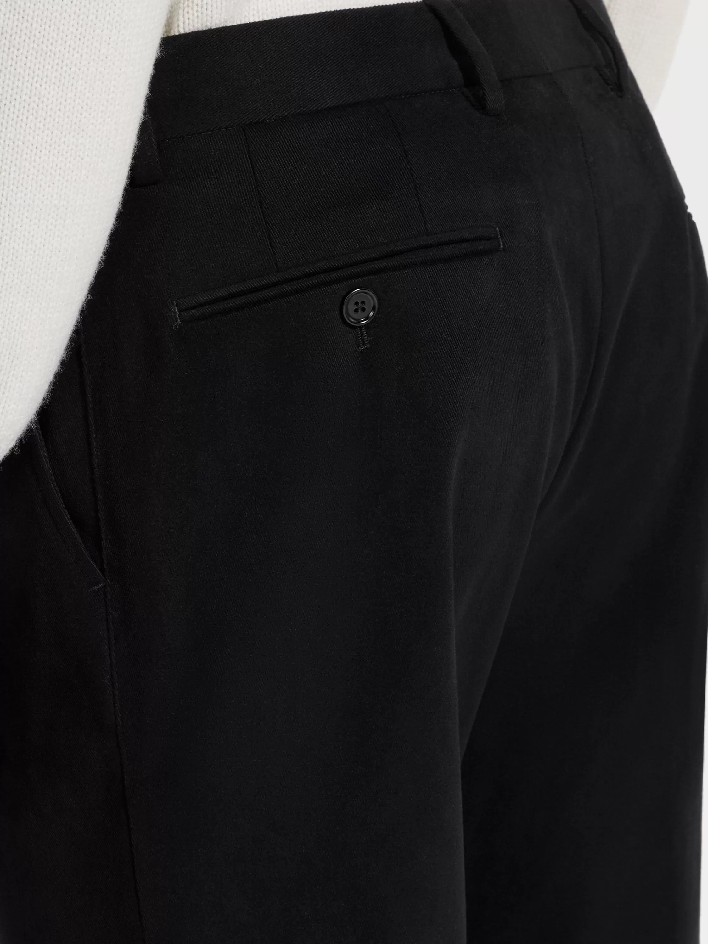 Outlet Hose aus Winter-Chino-Baumwollmischung in Hosen