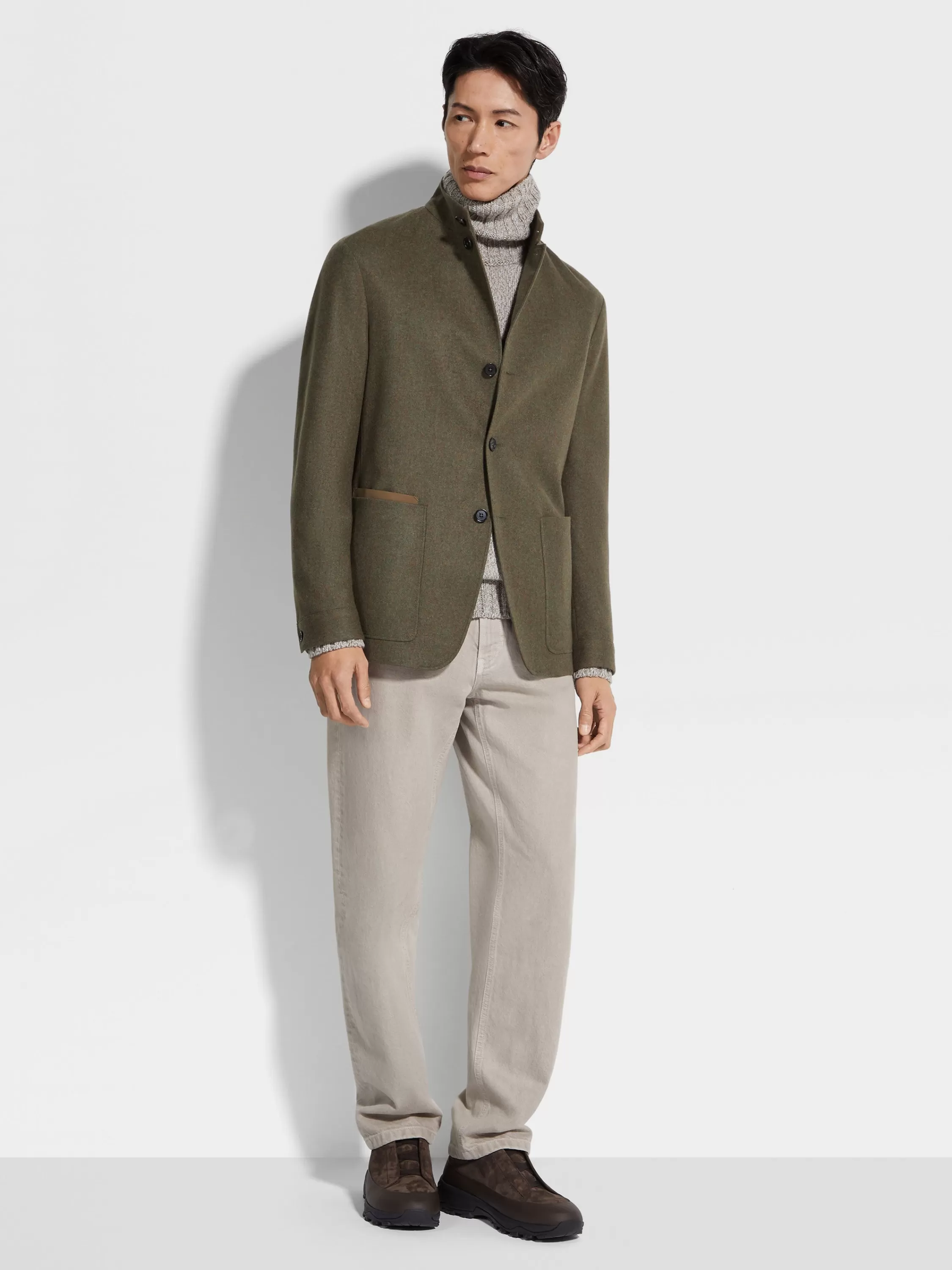 Best Il Conte Jacke aus Oasi Cashmere Jacken Und Mäntel