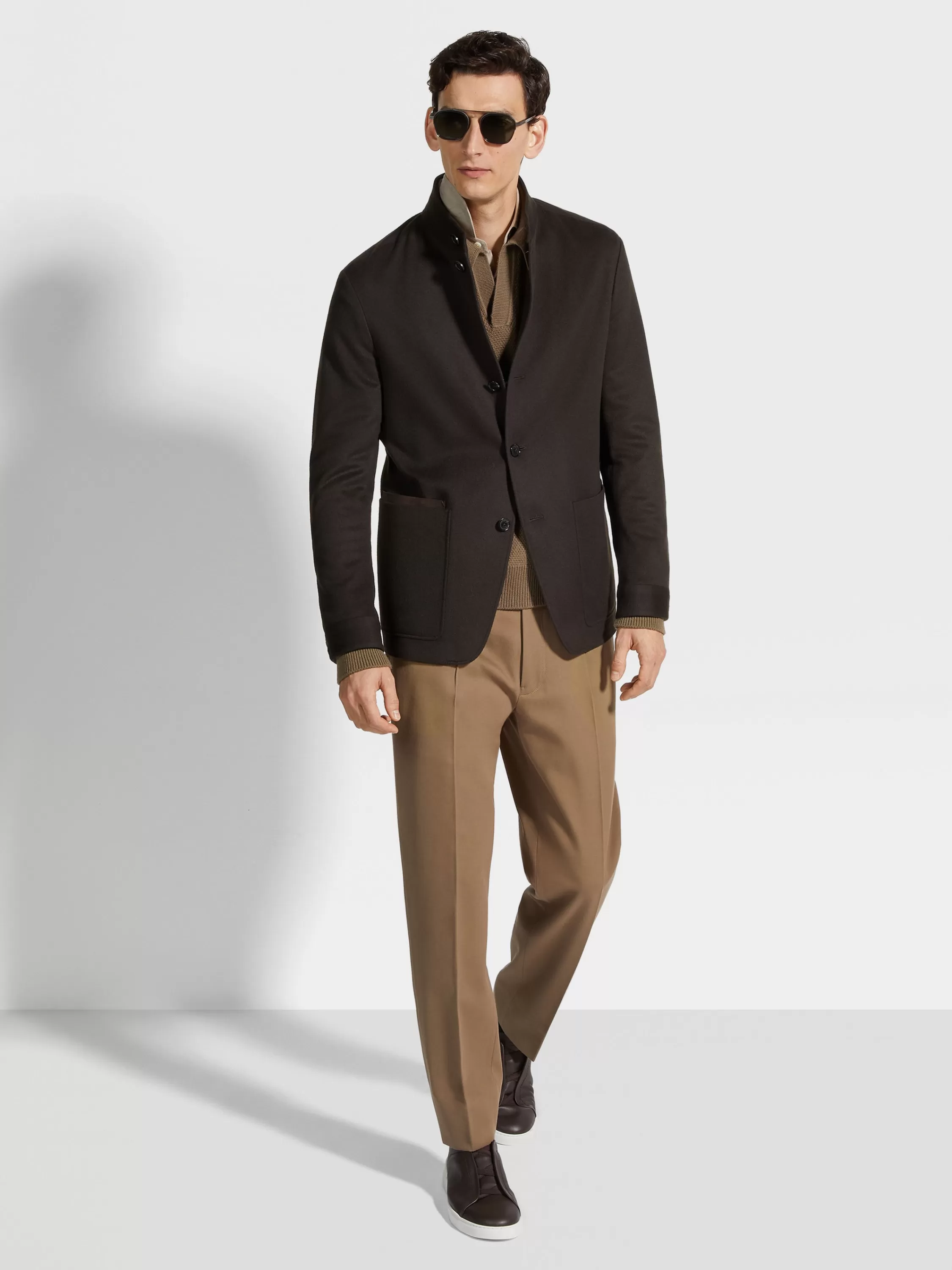 Fashion Il Conte Jacke aus Oasi Cashmere Jacken Und Mäntel