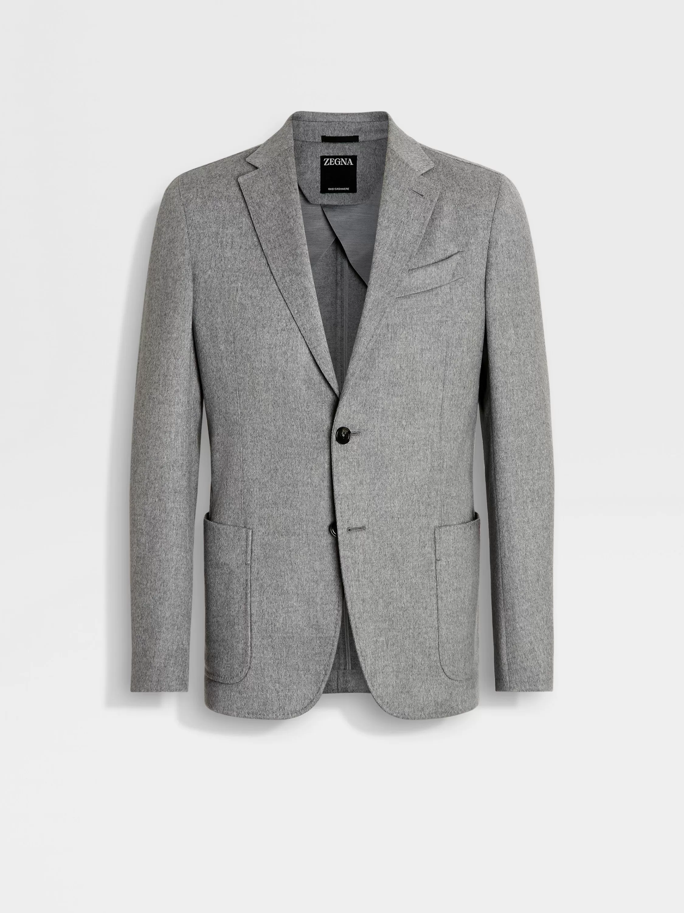 Best Jacke aus Oasi Cashmere in meliertem Grau Jacketts