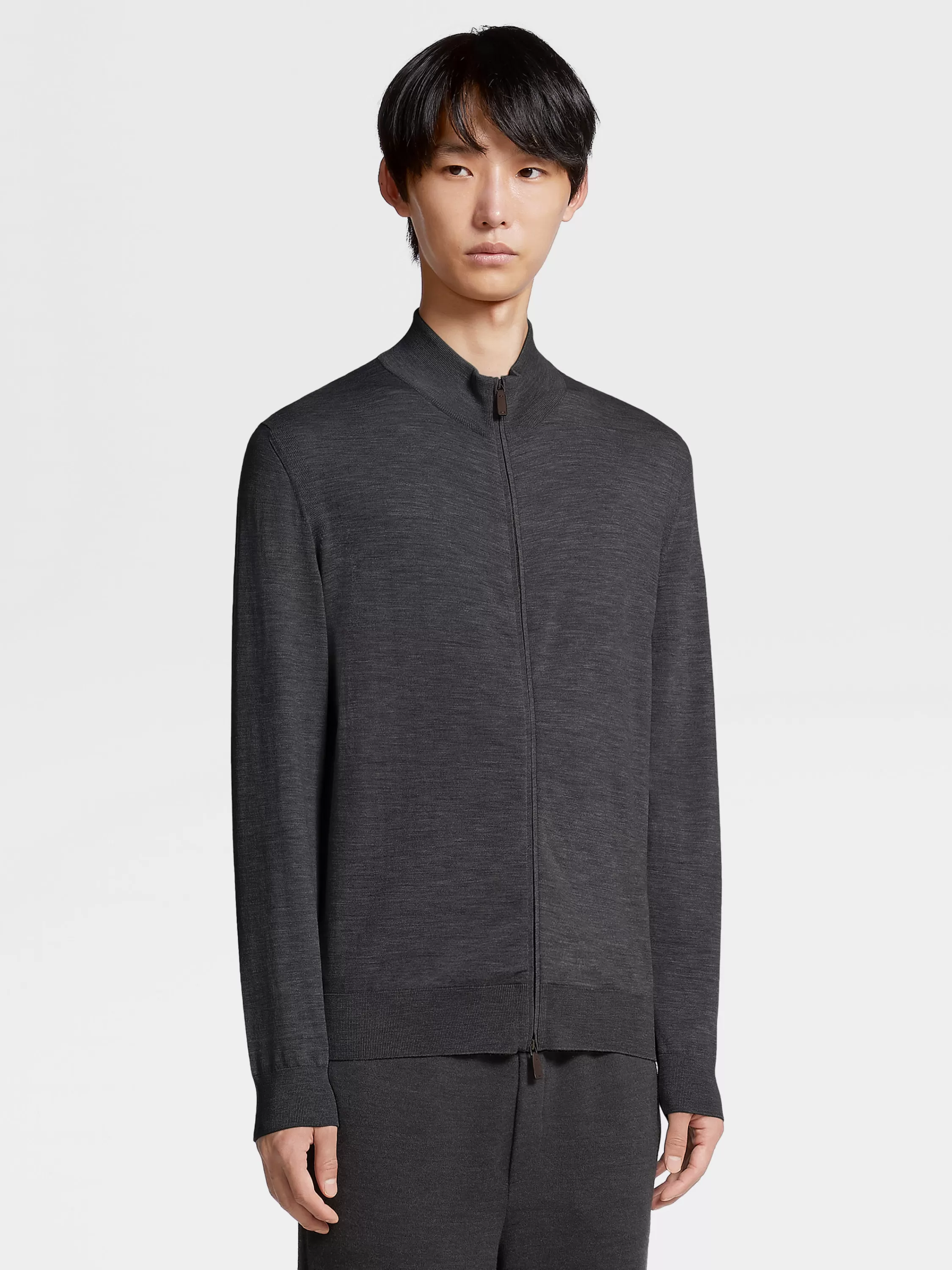 Clearance 12milmil12 Sweatshirt Aus Wolle Mit Reißverschluss In Strickwaren