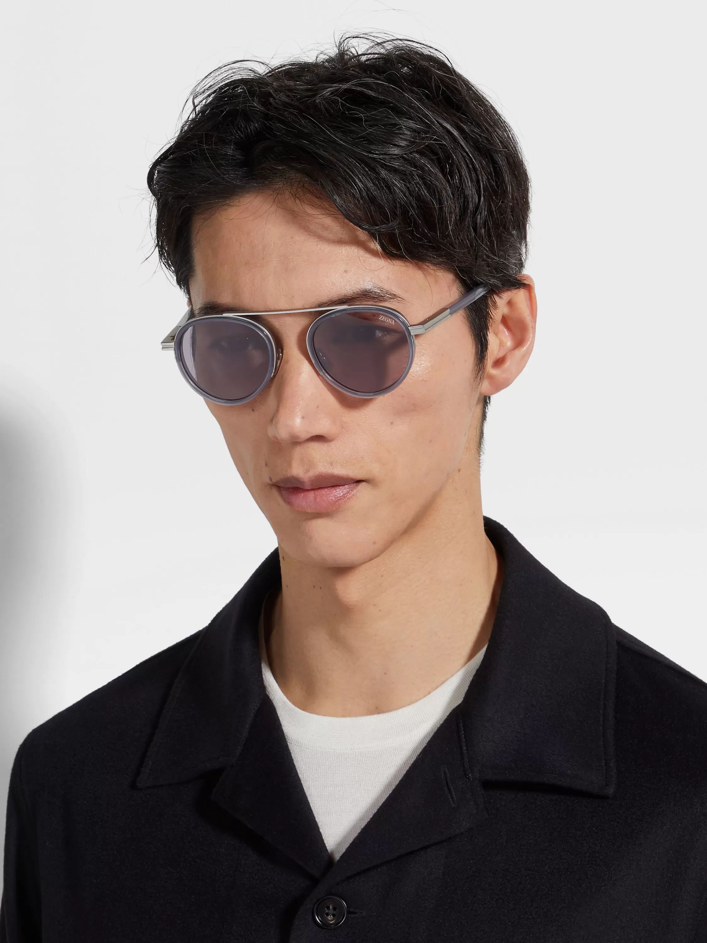 Best Sale Orizzonte II Sonnenbrille aus Acetat und Metall in Sonnenbrillen