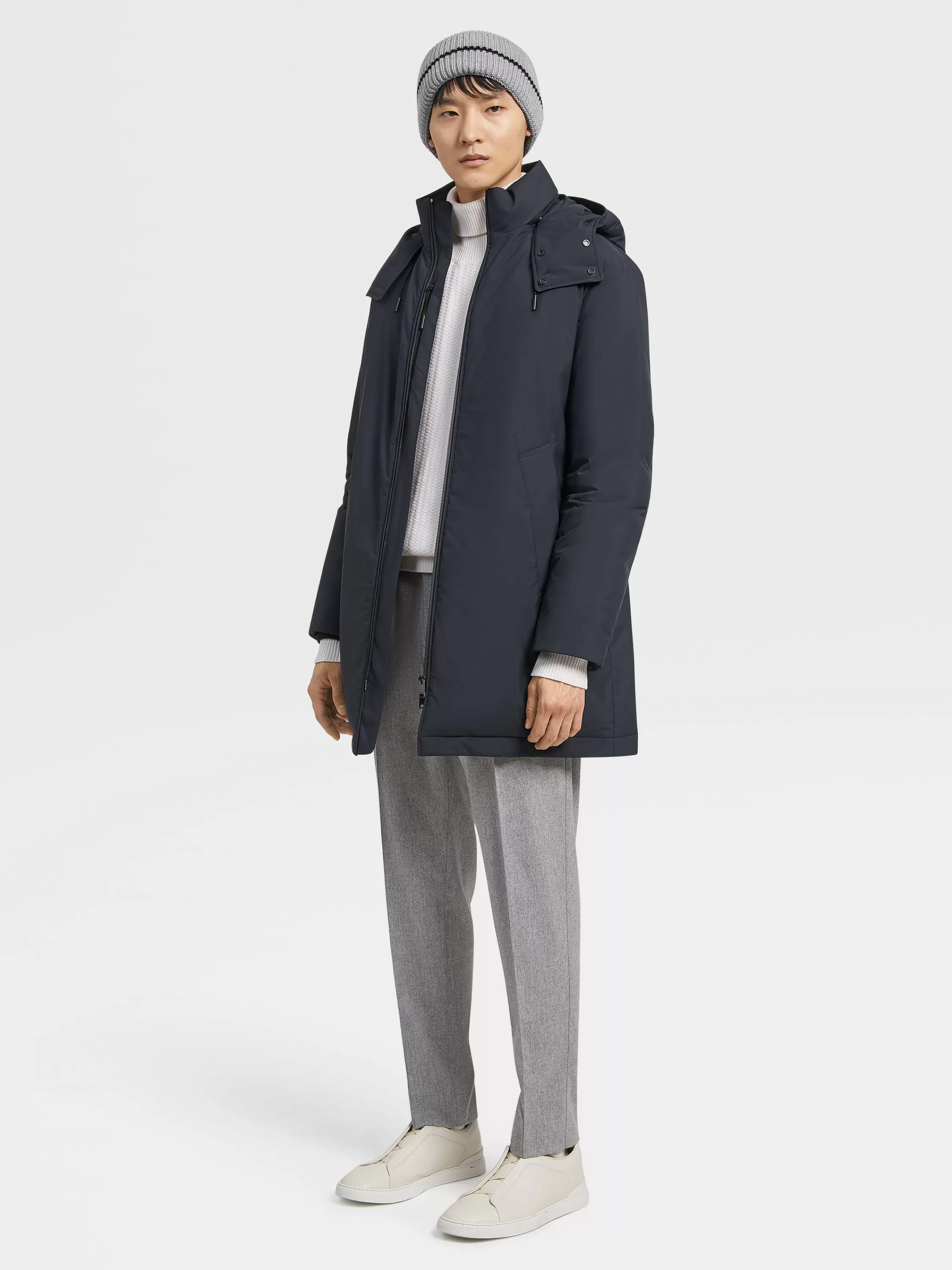 Discount Parka aus Stratos Nylon Jacken Und Mäntel