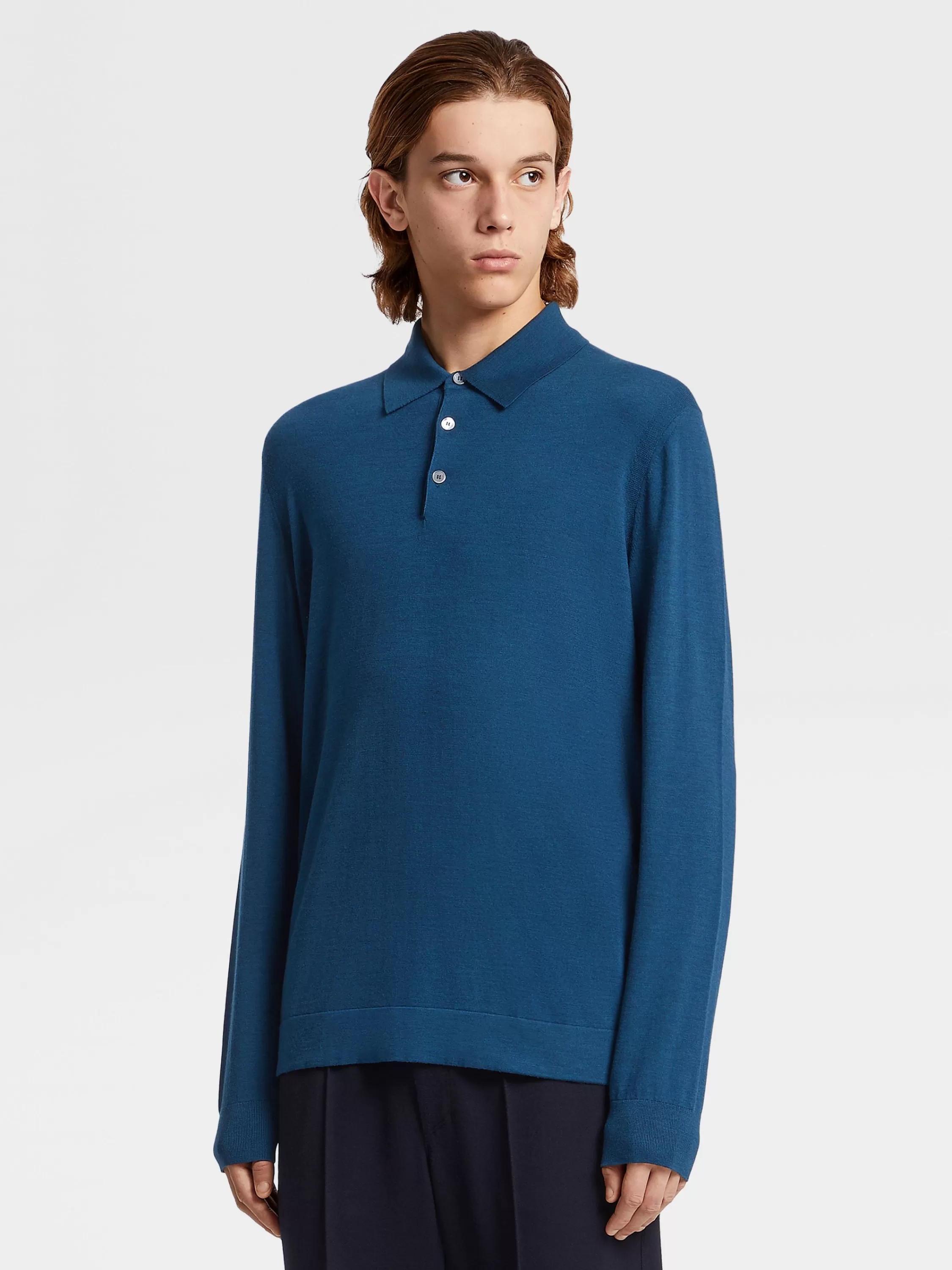New Poloshirt aus 12milmil12 Wolle in Strickwaren