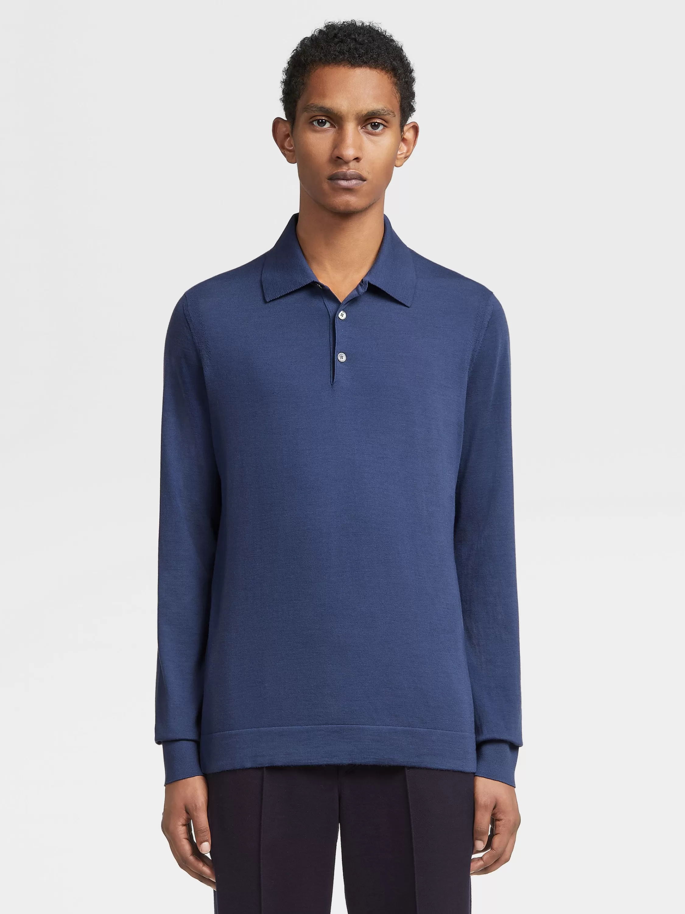 Store Poloshirt aus 12milmil12 Wolle in Strickwaren