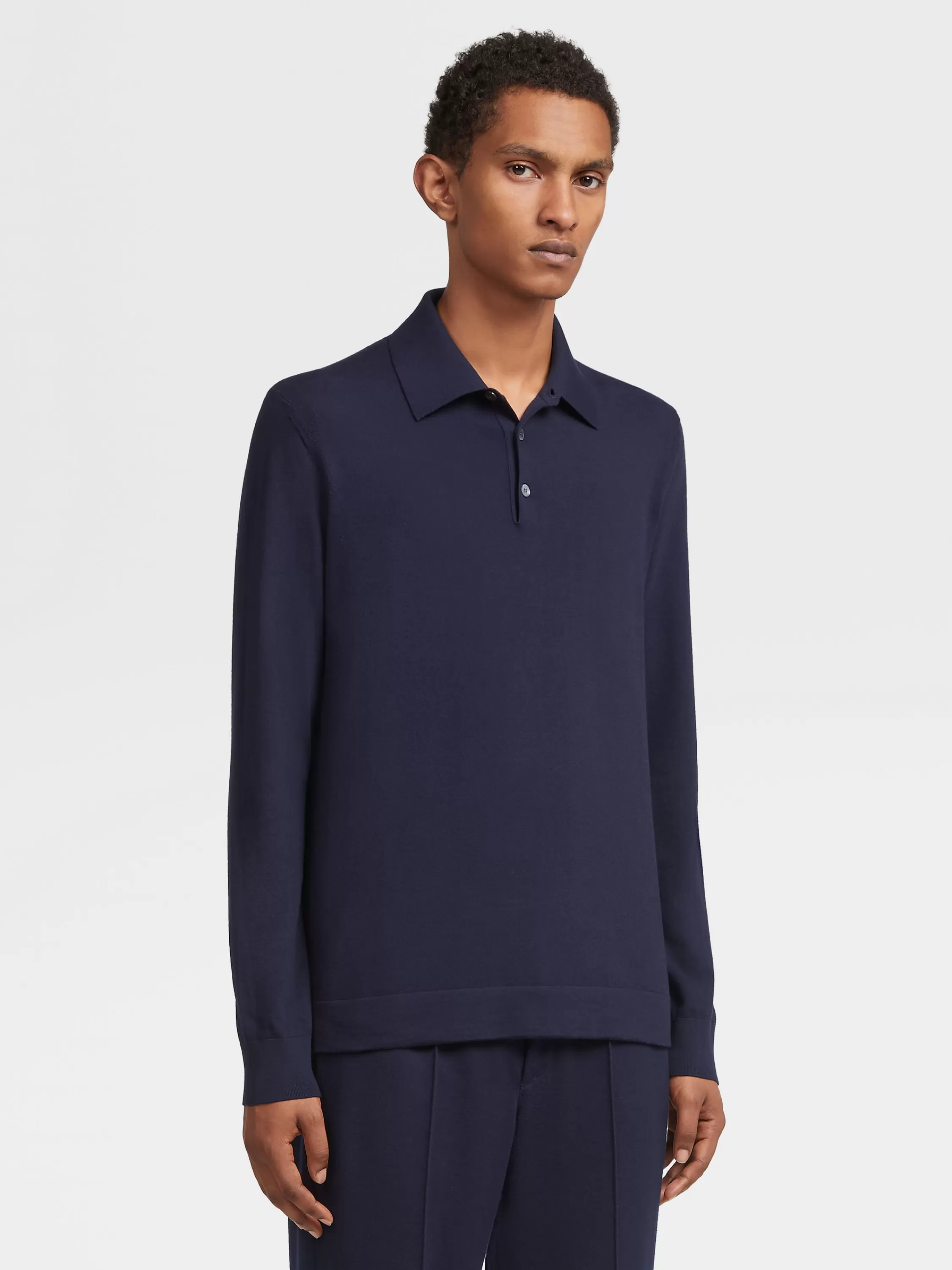 Best Sale Poloshirt aus 12milmil12 Wolle in Strickwaren