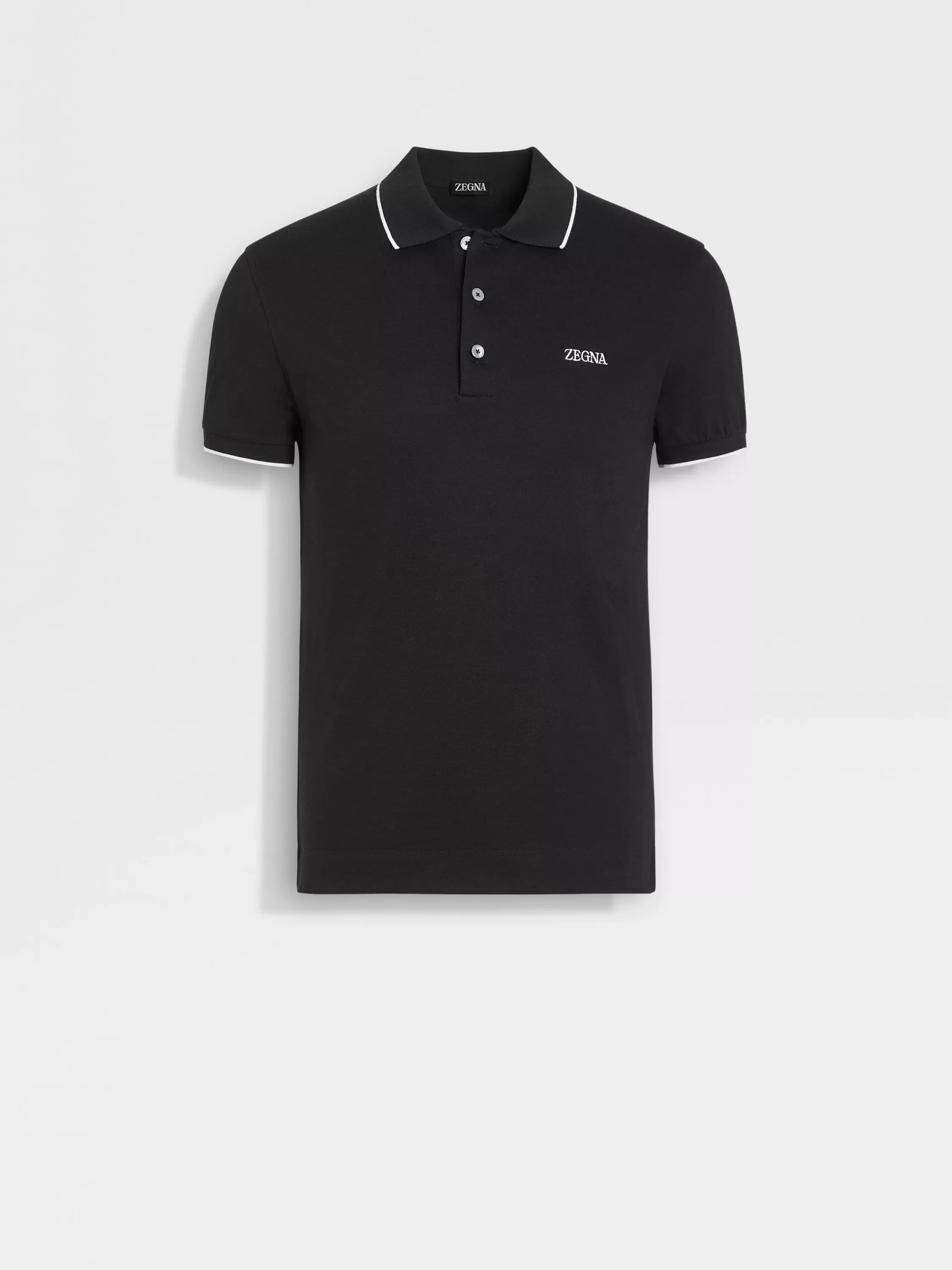 Sale Poloshirt aus Stretch-Baumwolle in Poloshirts