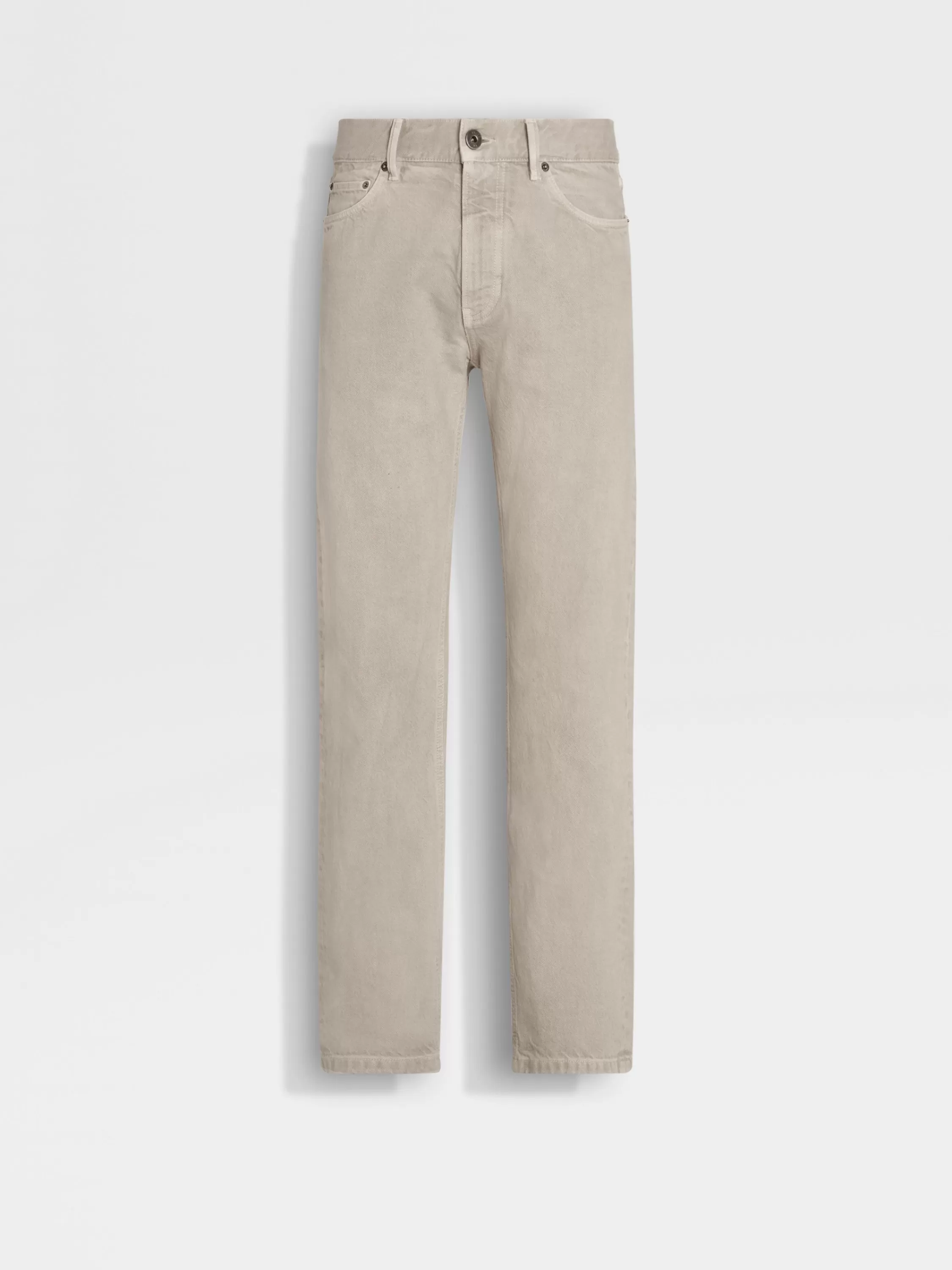 Best Roccia Jeans aus Baumwolle in hellem Taupe Jeans