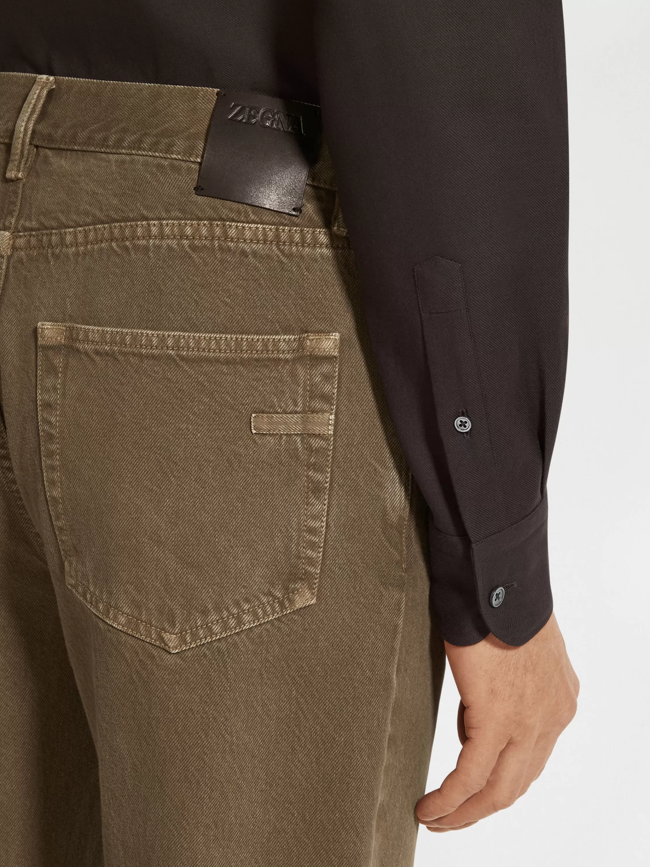 Cheap Roccia Jeans aus Baumwolle in Jeans