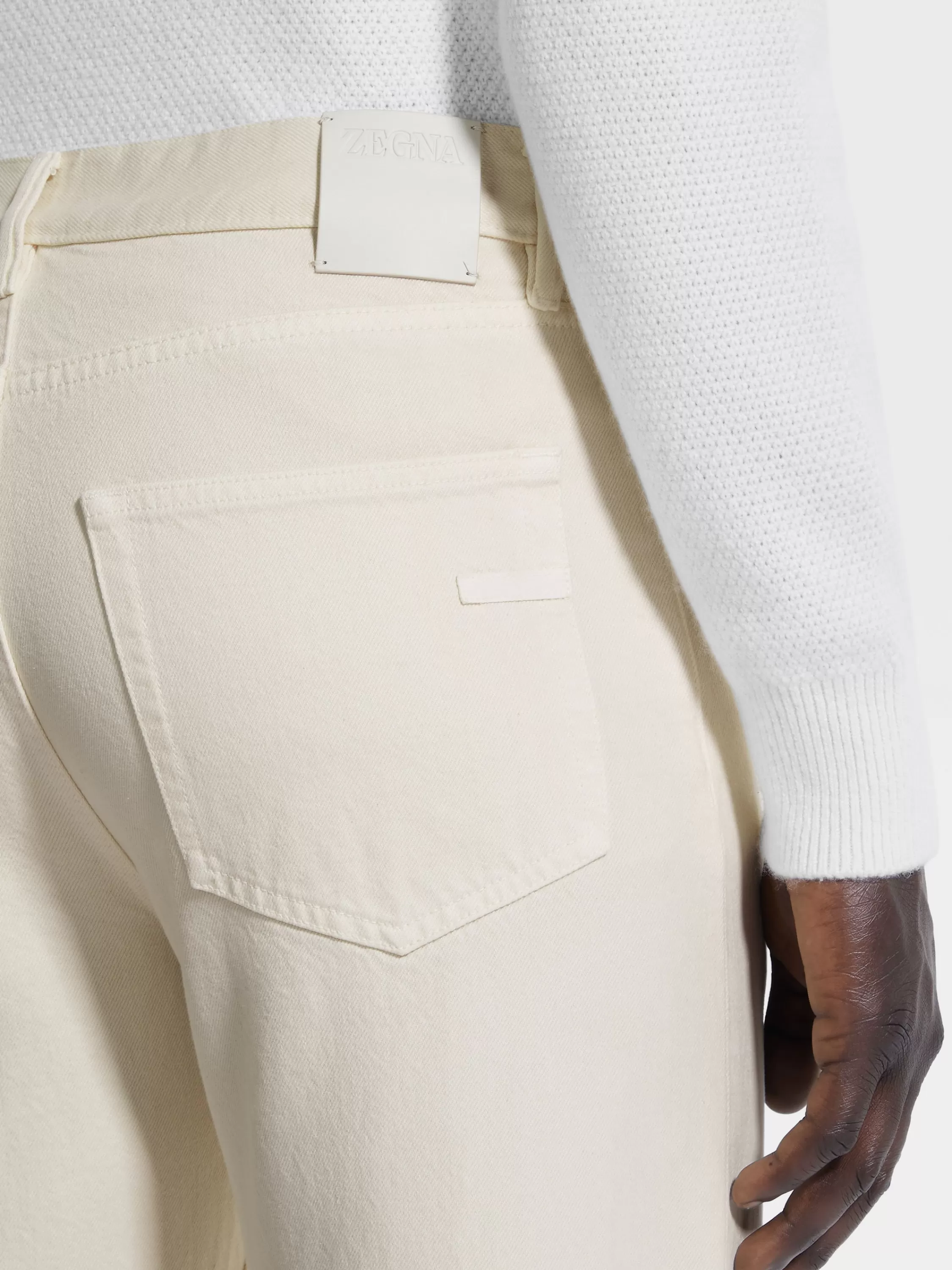 Discount Roccia Jeans aus Baumwolle in Jeans