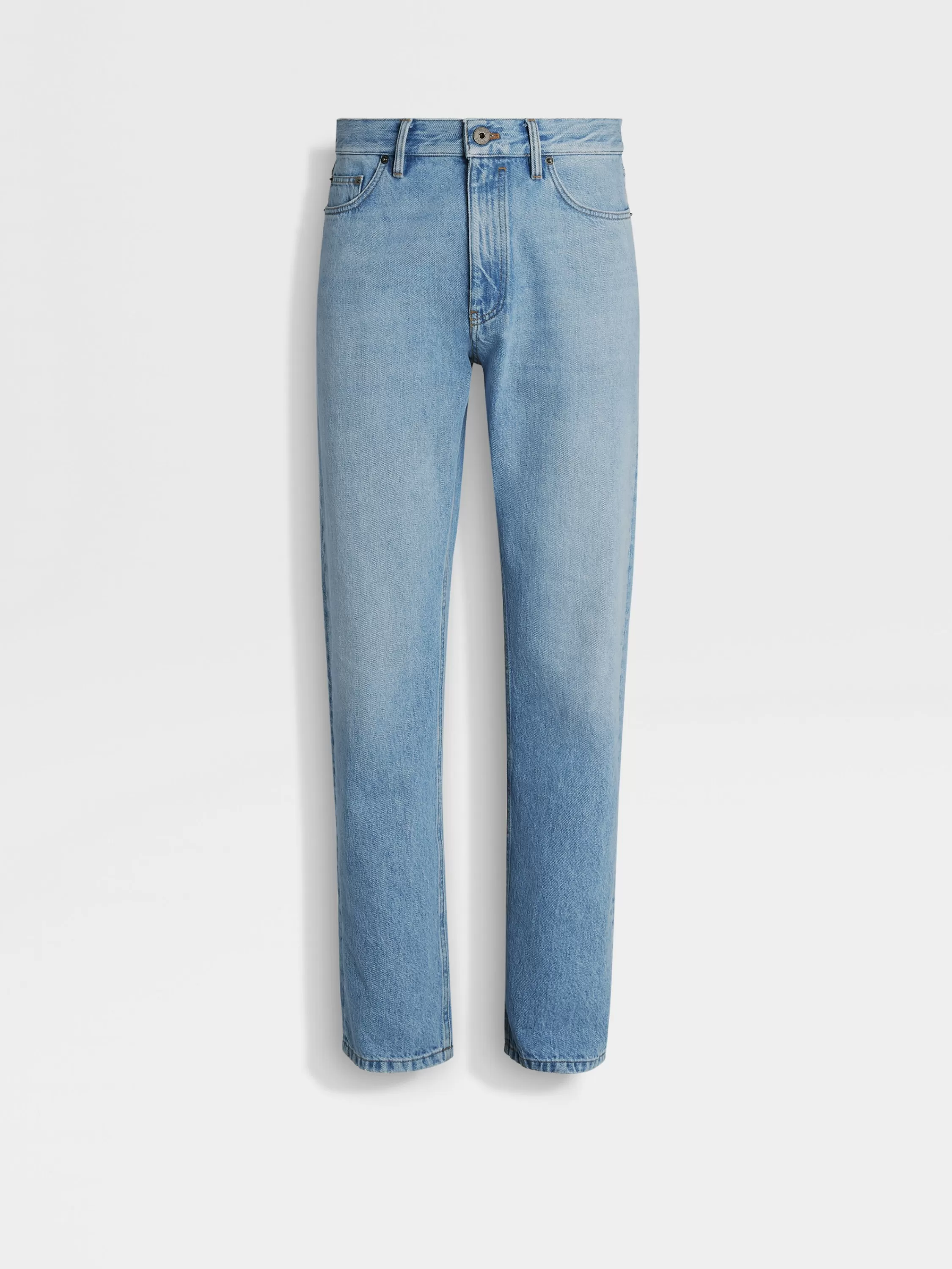 Cheap Roccia Jeans aus Baumwolle mit ausgebleichter Waschung in Jeans