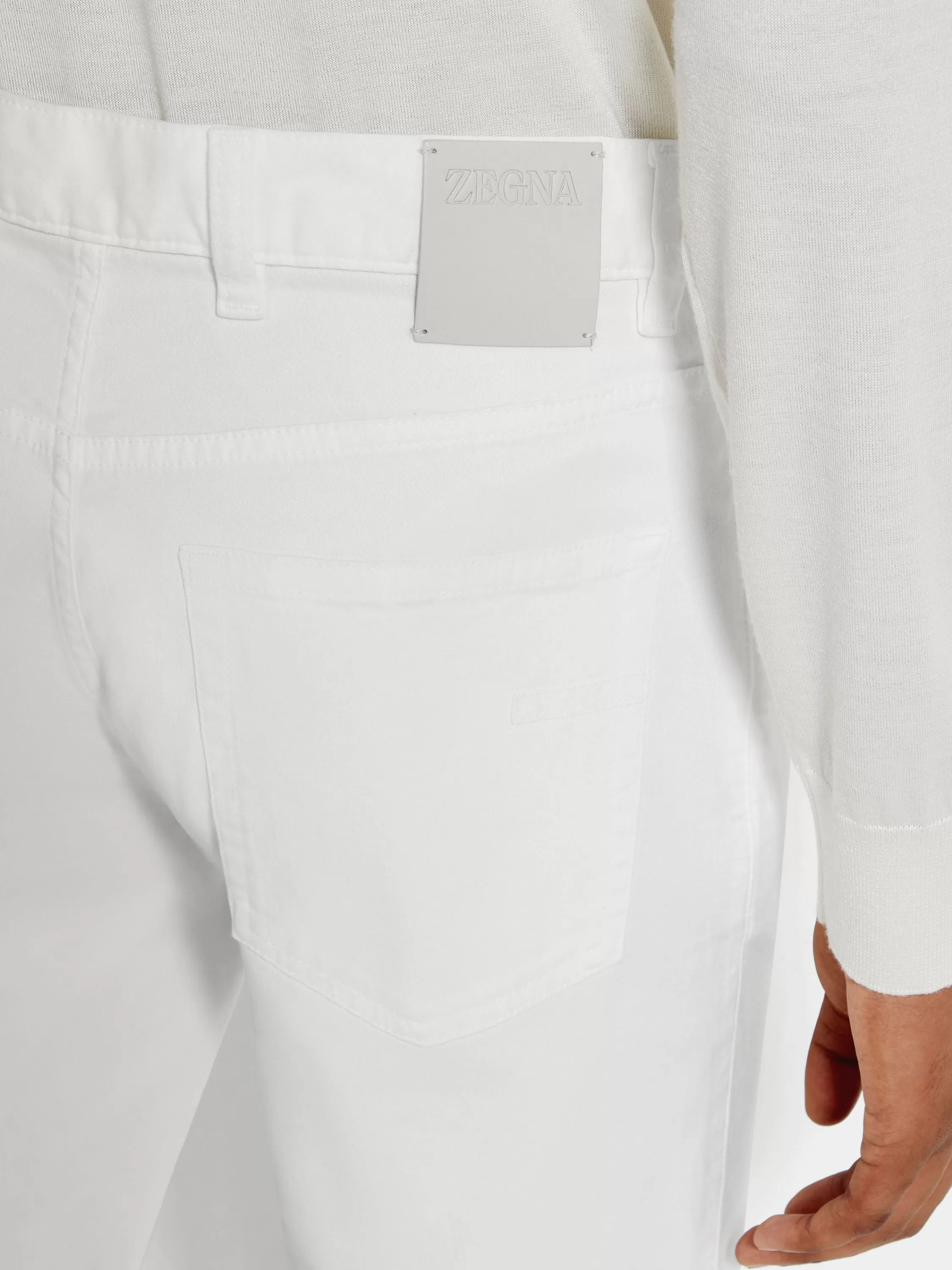 Sale Roccia Jeans aus Stretch-Baumwolle in Jeans