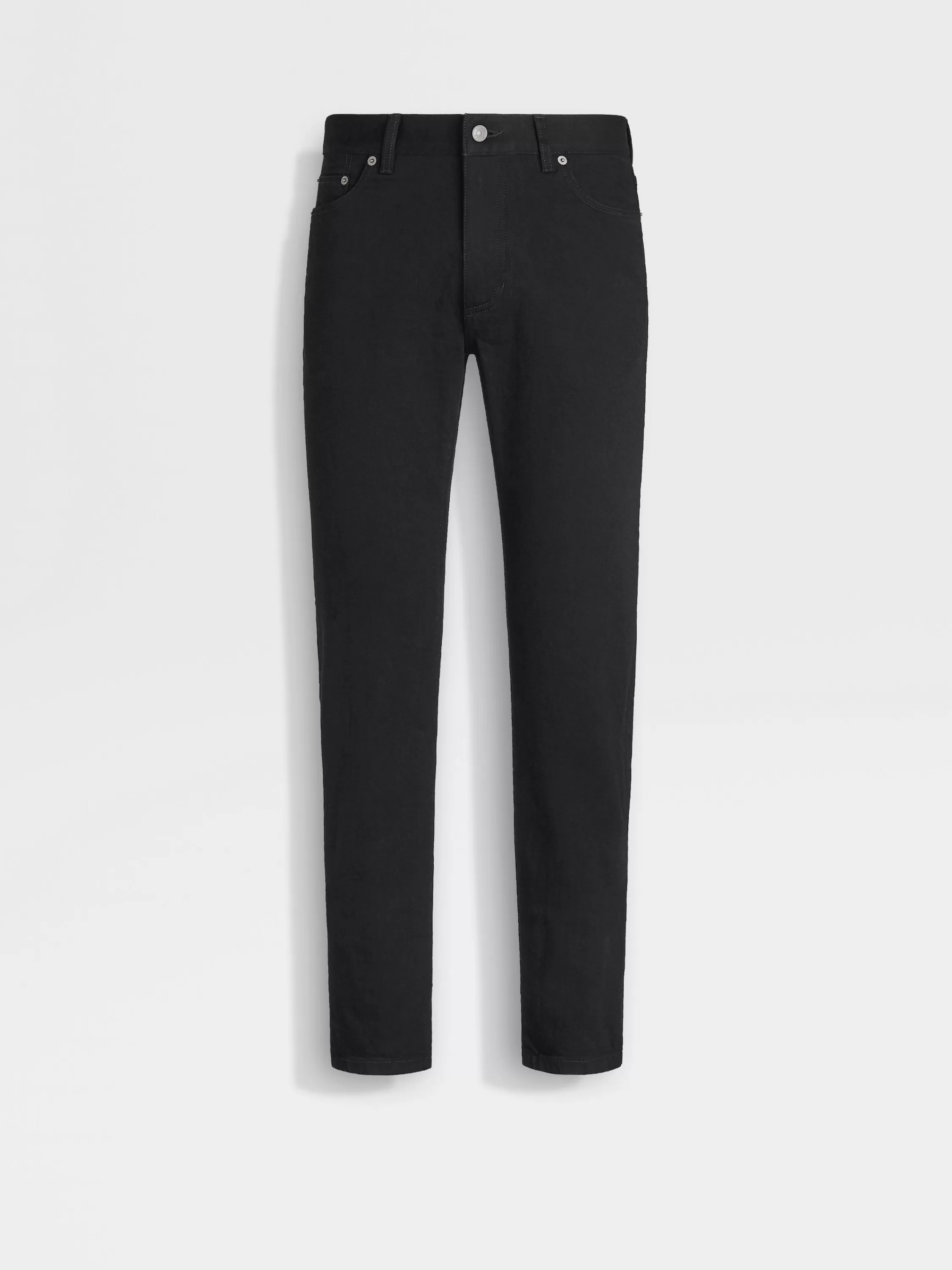 Online Roccia Jeans aus Stretch-Baumwolle mit Rinse-Waschung in Jeans