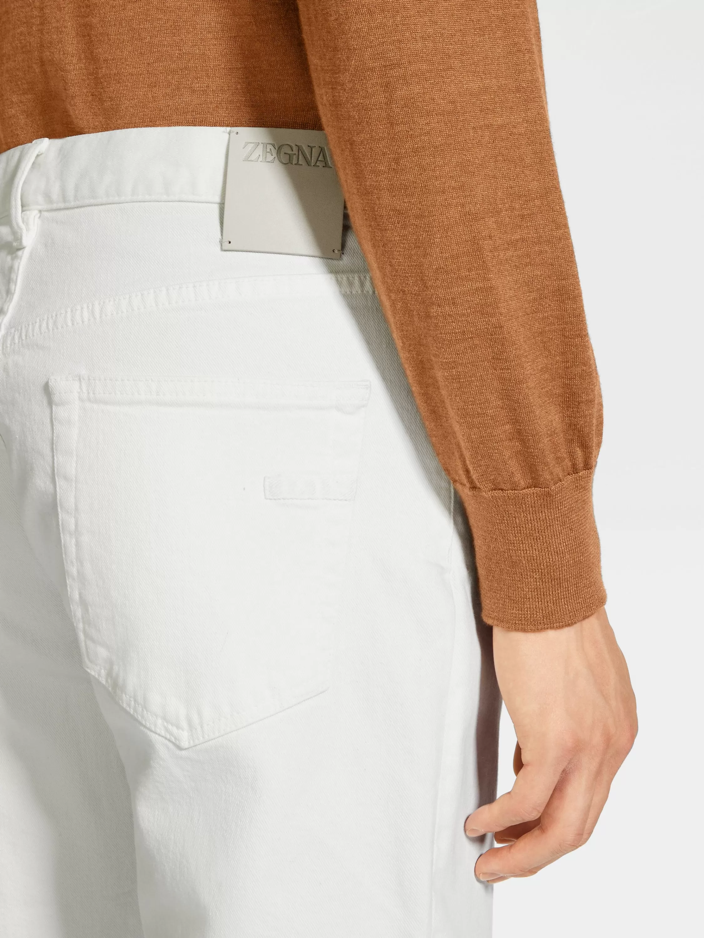 Best Sale Roccia Jeans aus Stretch-Baumwolle mit Rinse-Waschung in Jeans