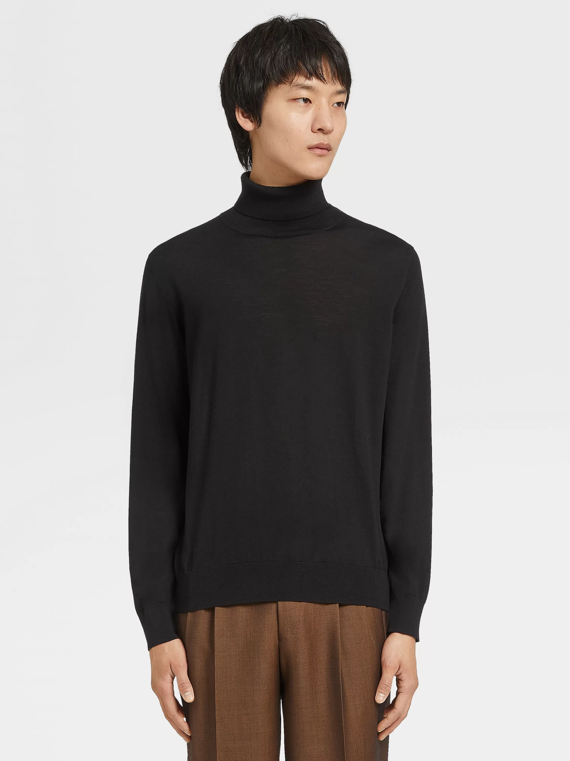 Sale Rollkragenpullover aus Cashseta in Strickwaren