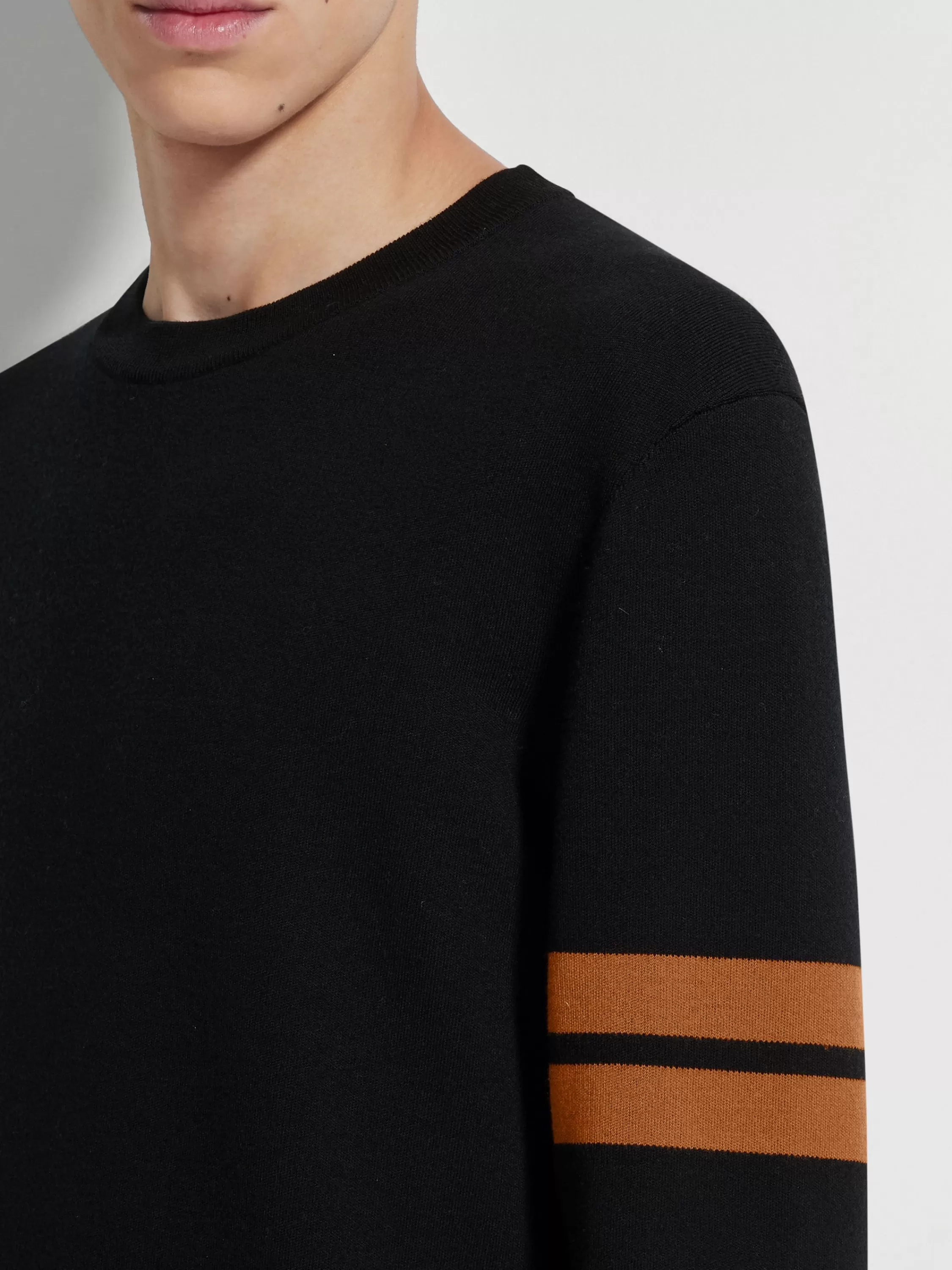 Clearance Rundhalspullover aus High Performance™ Wolle in Strickwaren
