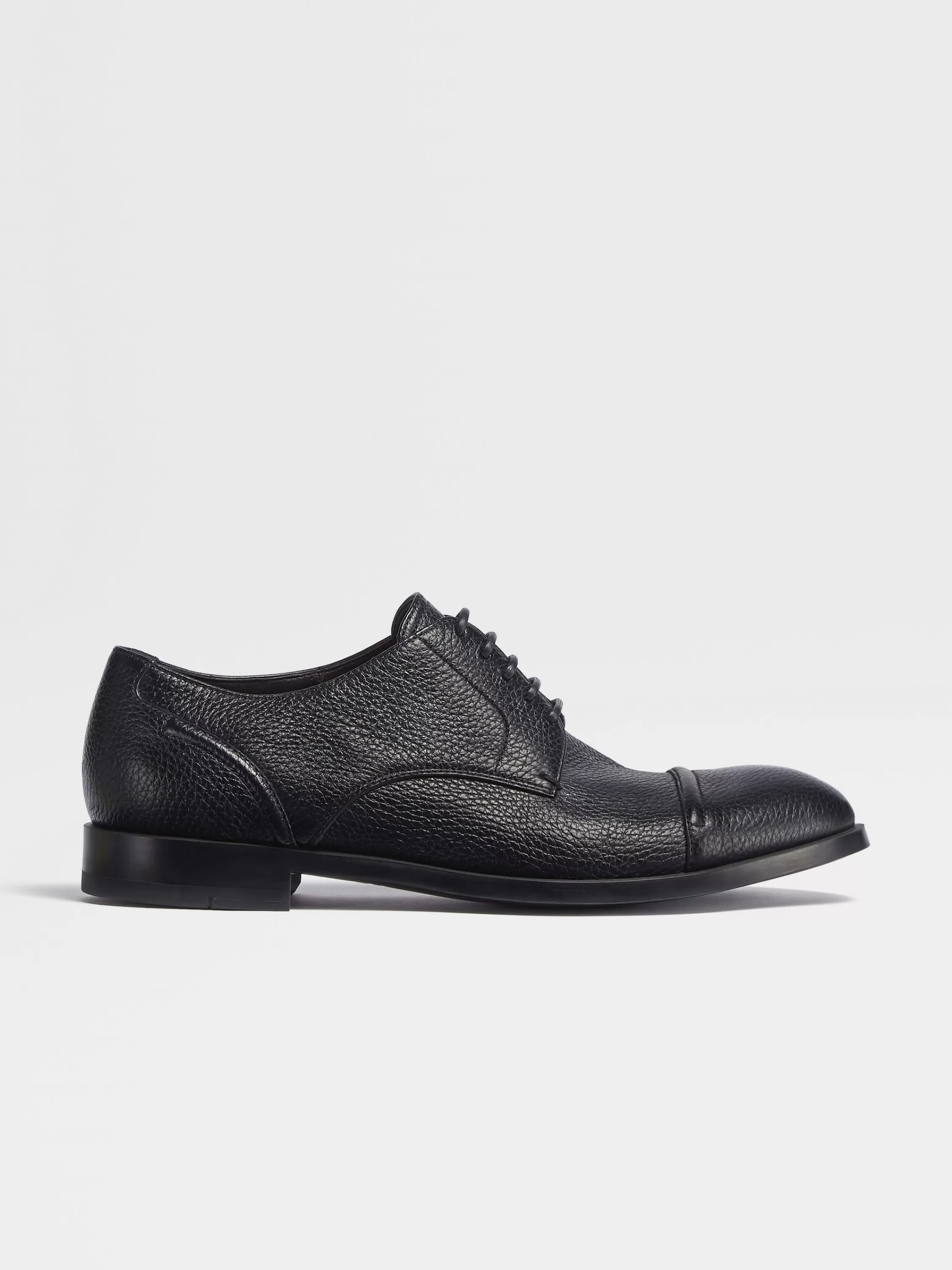 Flash Sale Siena Flex Derby-Schuhe Aus Hirschleder Mit Zehenkappe In Schnürschuhe