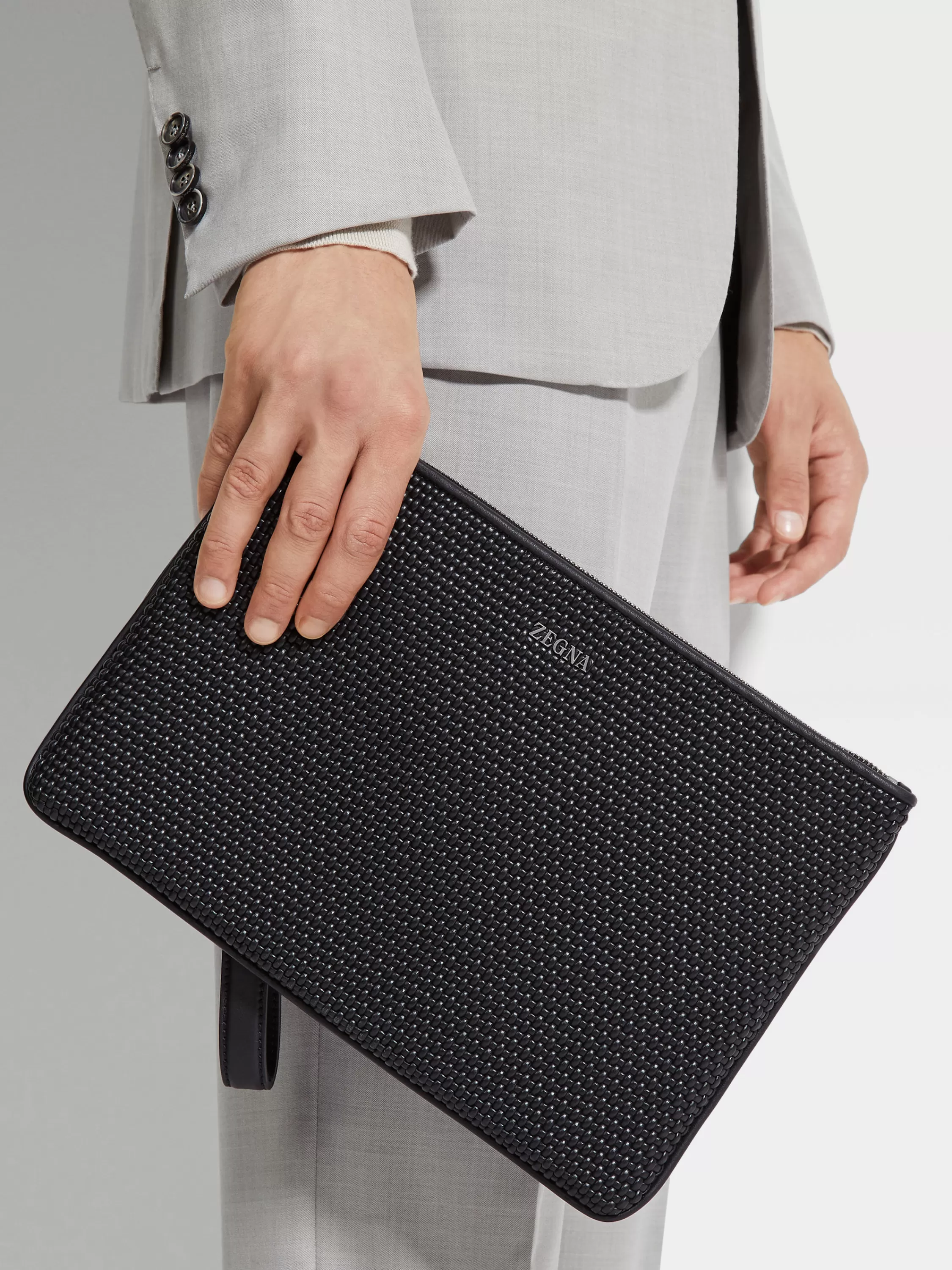 Outlet Tasche aus PELLETESSUTA™ Leder in Taschen Und Portemonnaies