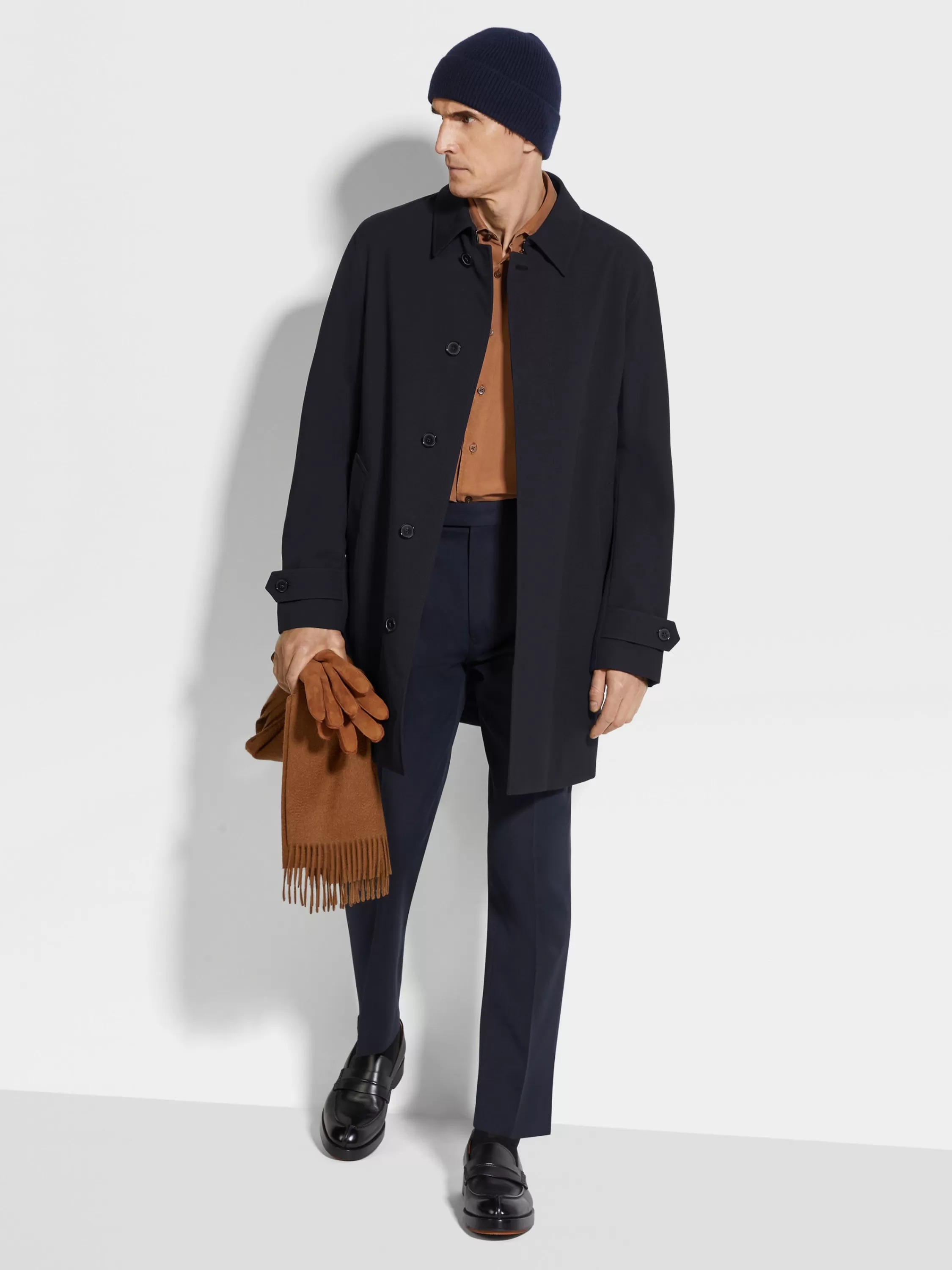 Cheap Trenchcoat aus Trofeo™ Elements Wolle Jacken Und Mäntel