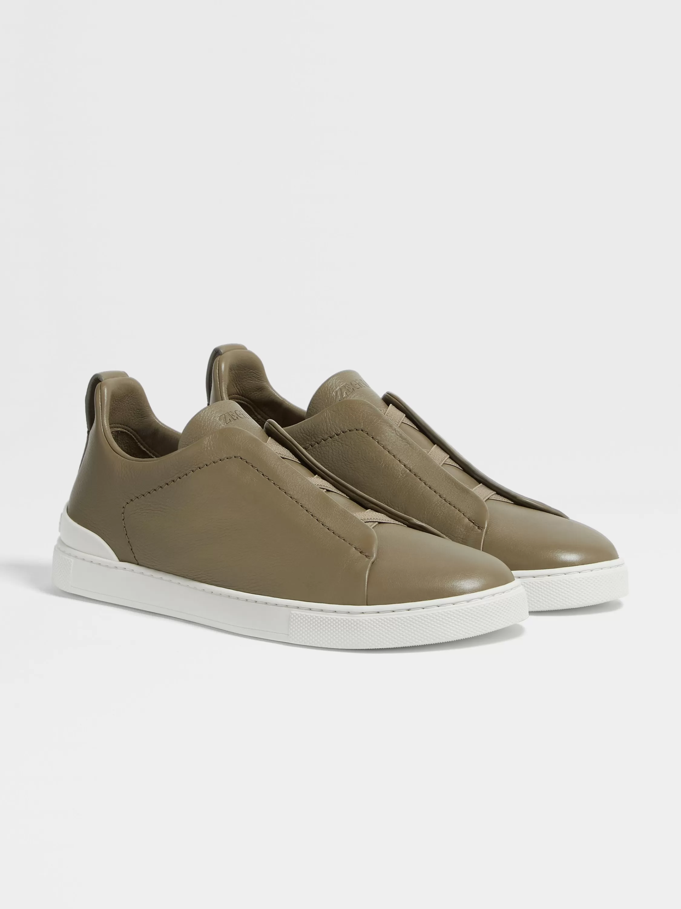 Discount Triple Stitch™ SECONDSKIN Sneaker in hellem Olivgrün Sneaker