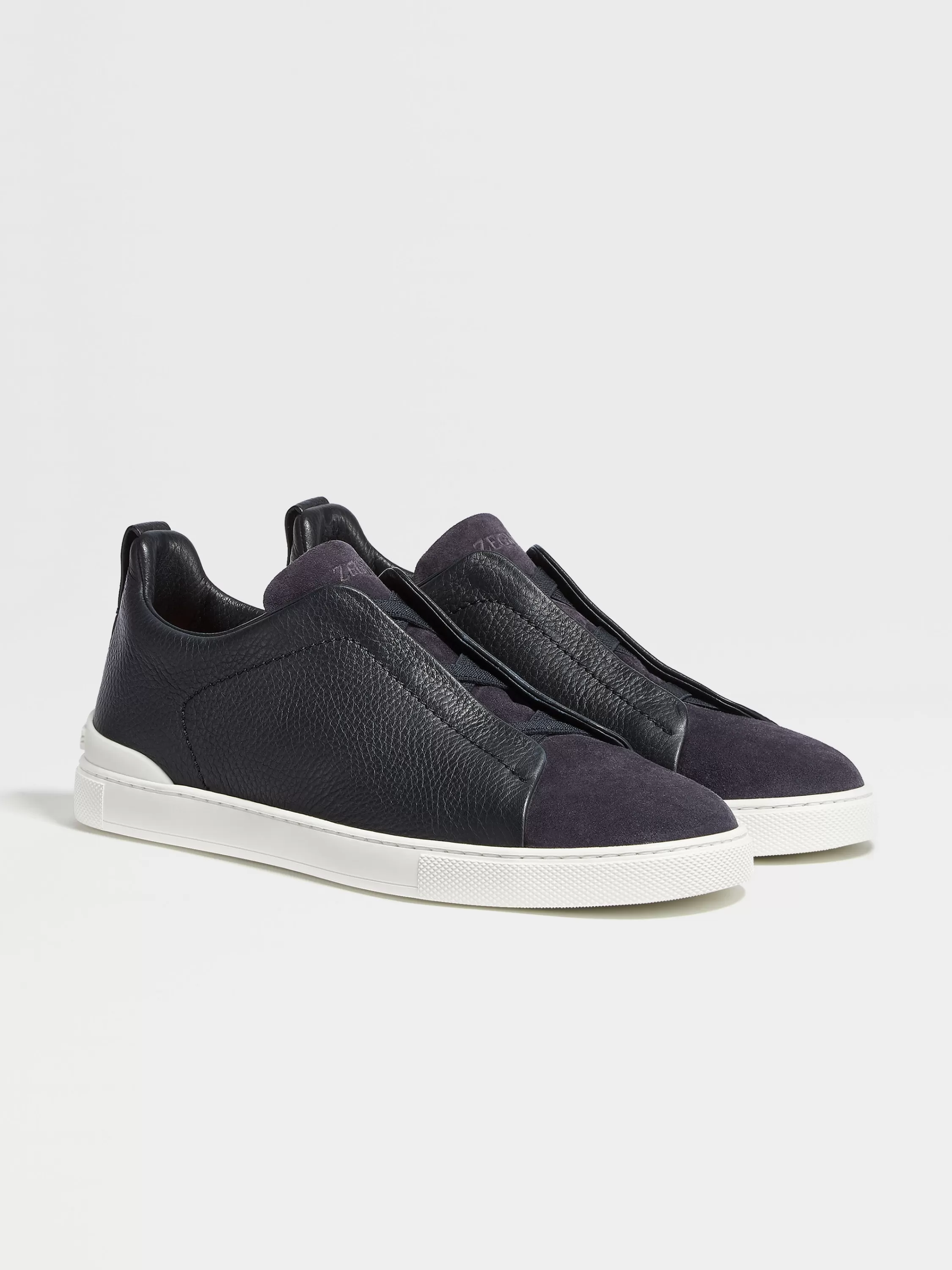 Clearance Triple Stitch™ Sneaker aus Leder und Wildleder in Sneaker