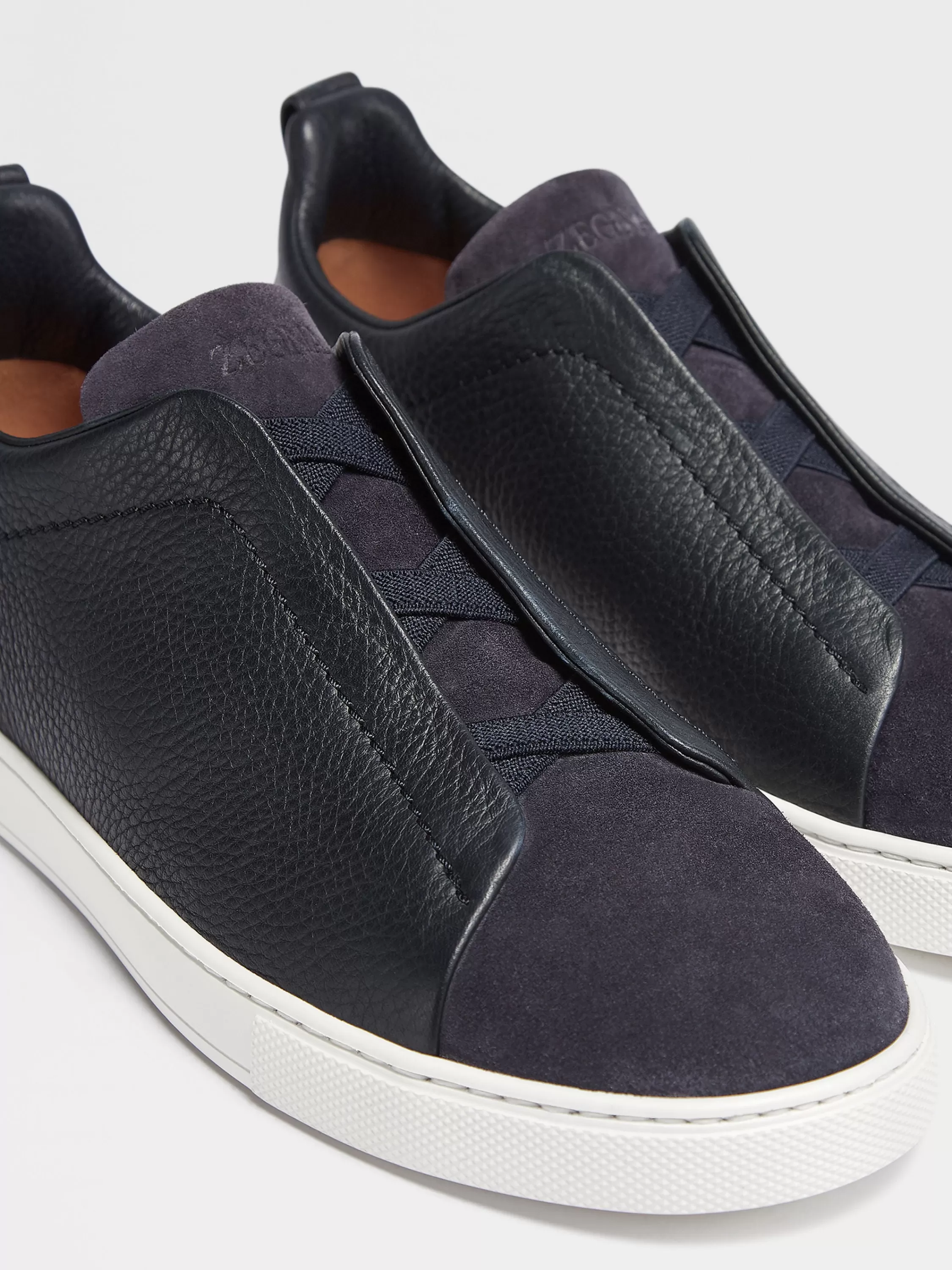 Clearance Triple Stitch™ Sneaker aus Leder und Wildleder in Sneaker