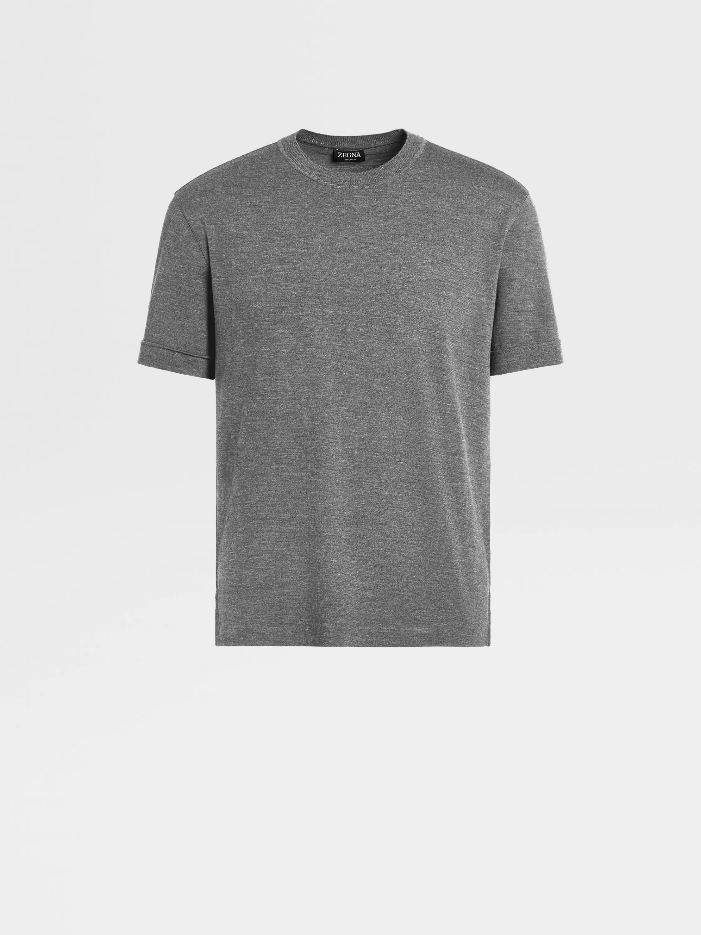 Cheap T-Shirt aus 12milmil12 Wolle in meliertem Grau T-shirts