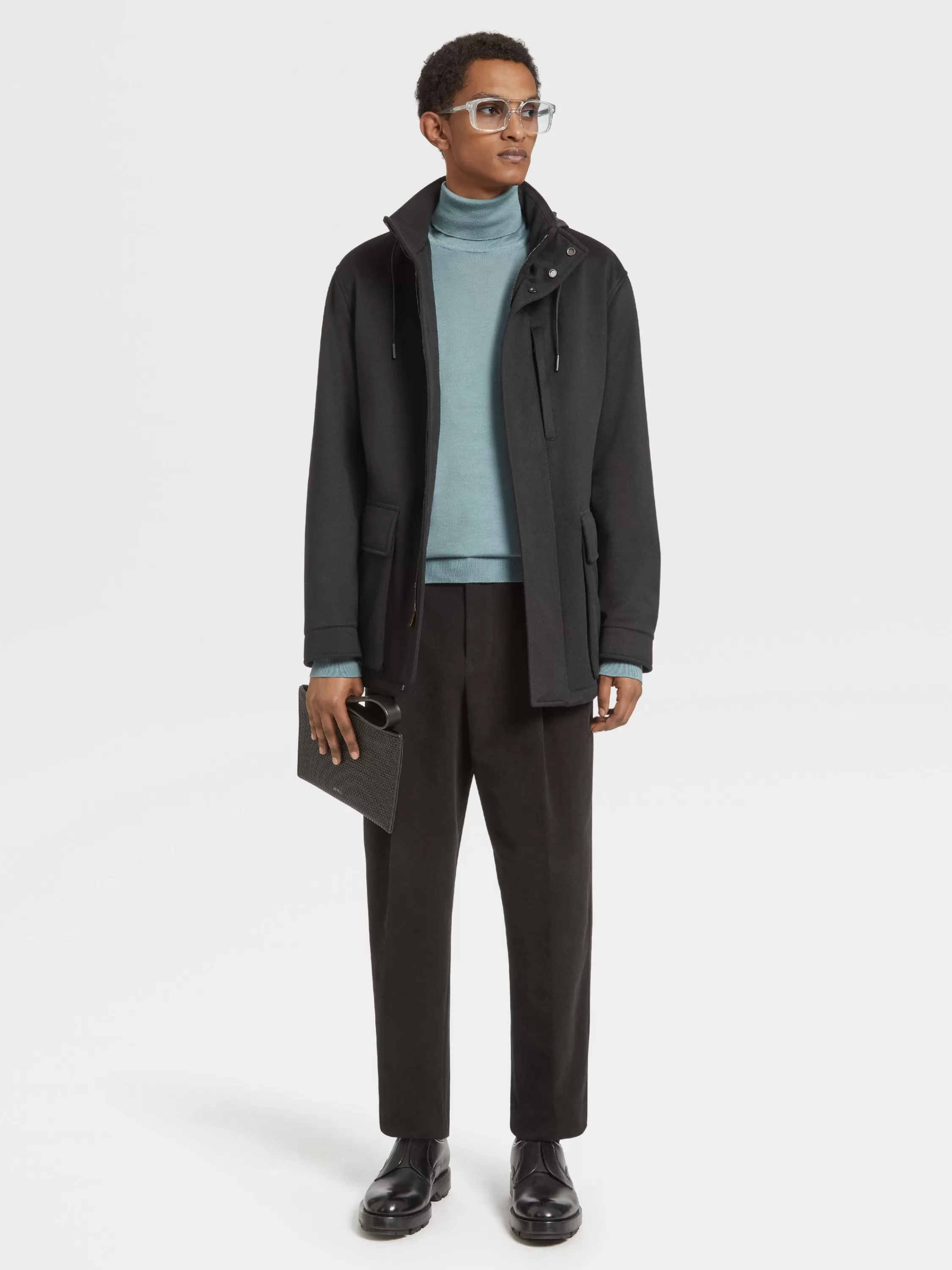 Shop Vetta Hemdjacke aus Oasi Cashmere Elements Jacken Und Mäntel