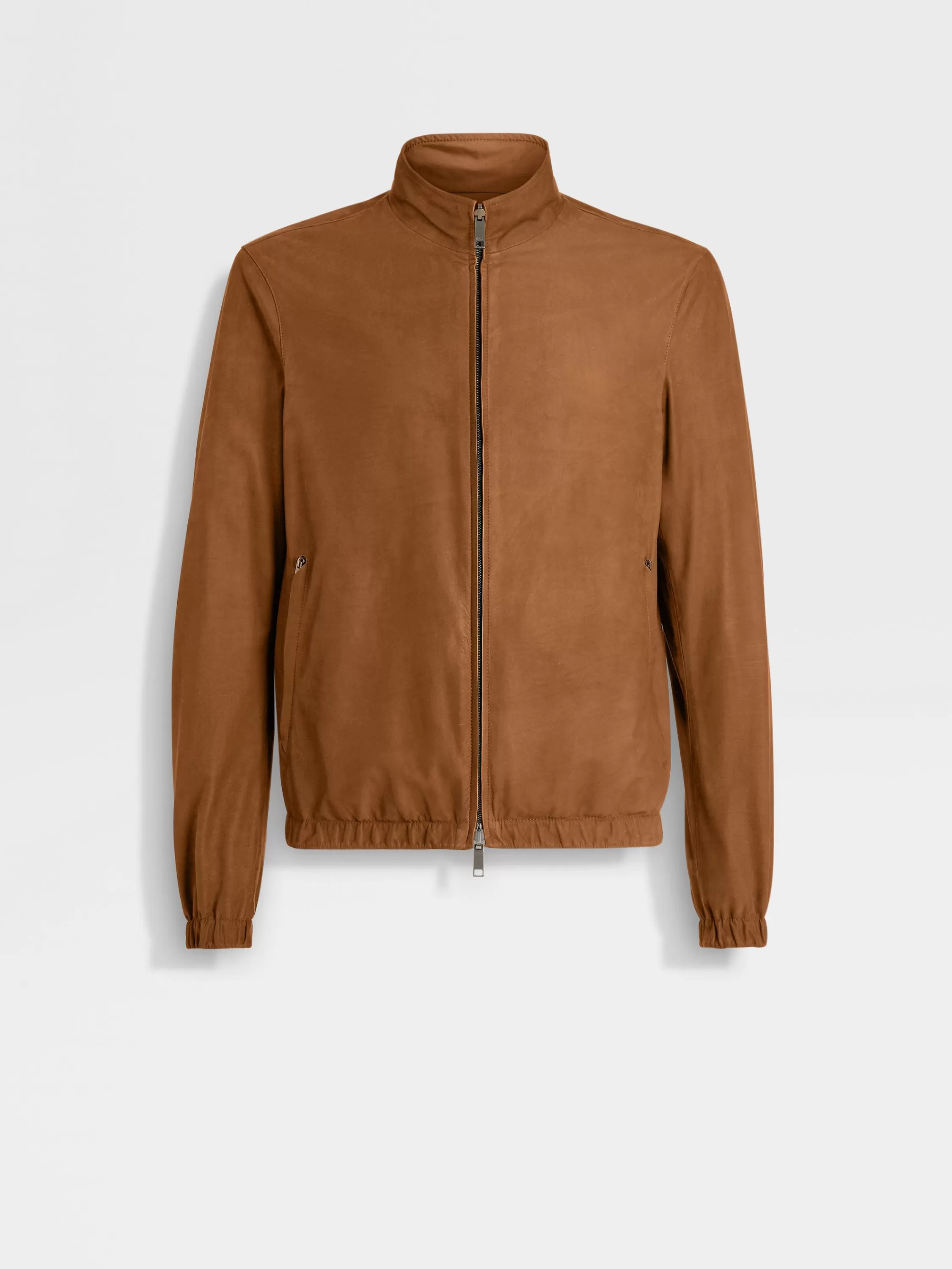 Hot Wendbares Blouson aus Nubukleder Jacken Und Mäntel