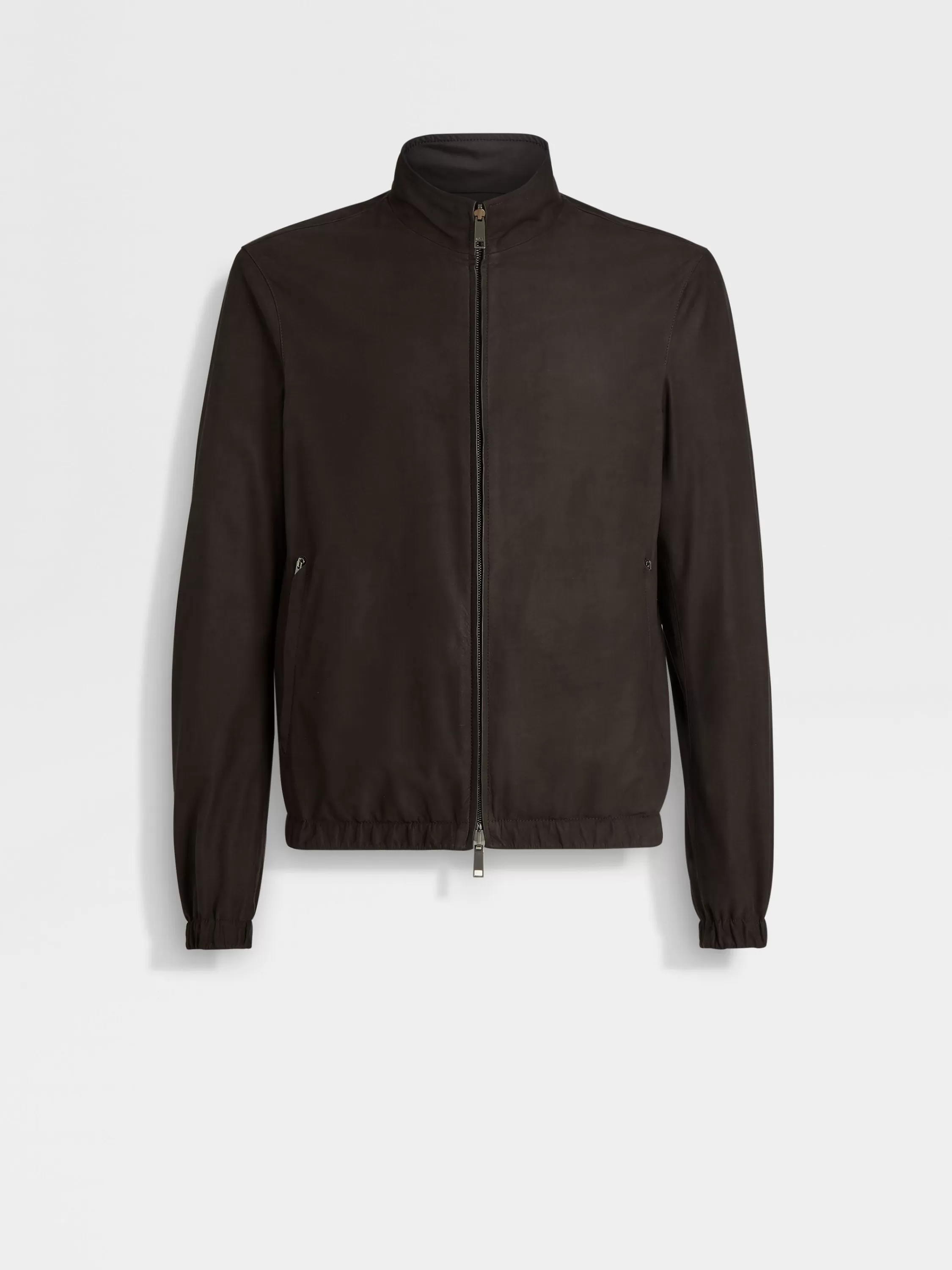 Shop Wendbares Blouson aus Nubukleder Jacken Und Mäntel