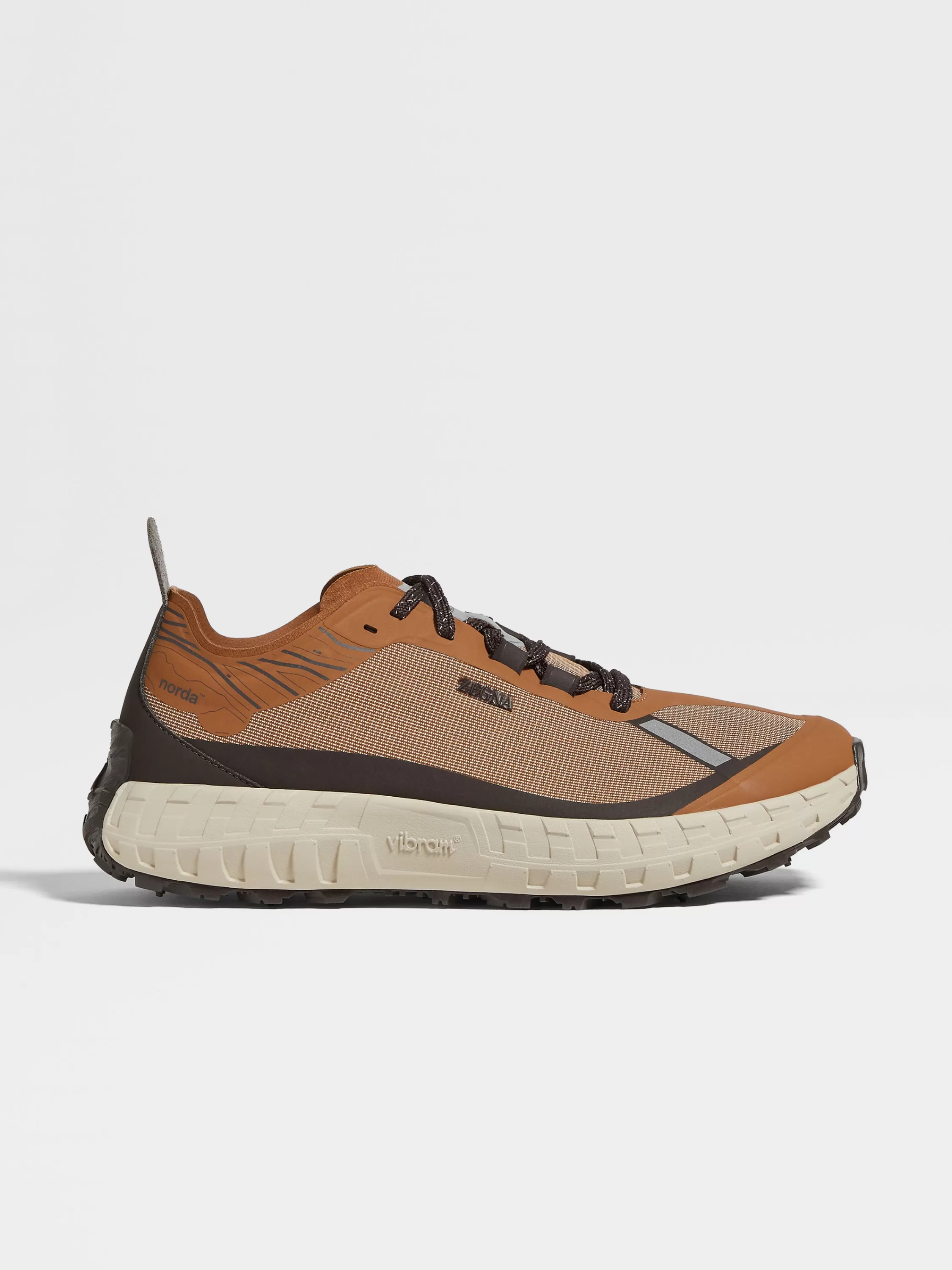 Best x norda™ 001 Sneaker aus technischem Gewebe in dunklem Foliage Sneaker