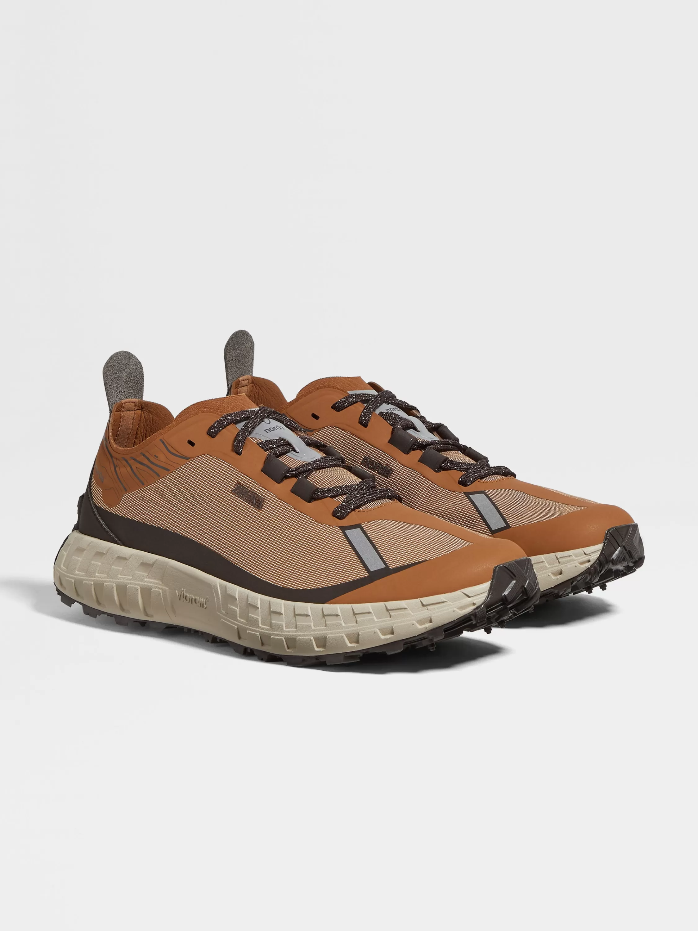 Best x norda™ 001 Sneaker aus technischem Gewebe in dunklem Foliage Sneaker